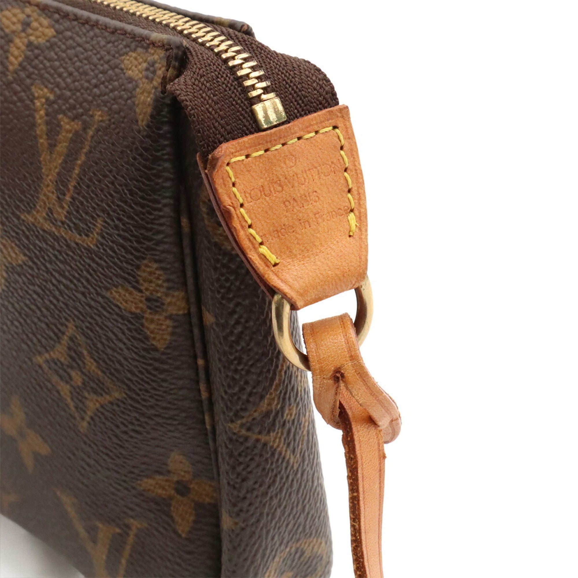 Louis Vuitton Brown Monogram Monogram Handbag Pochette Pouch (Pre-Owned)