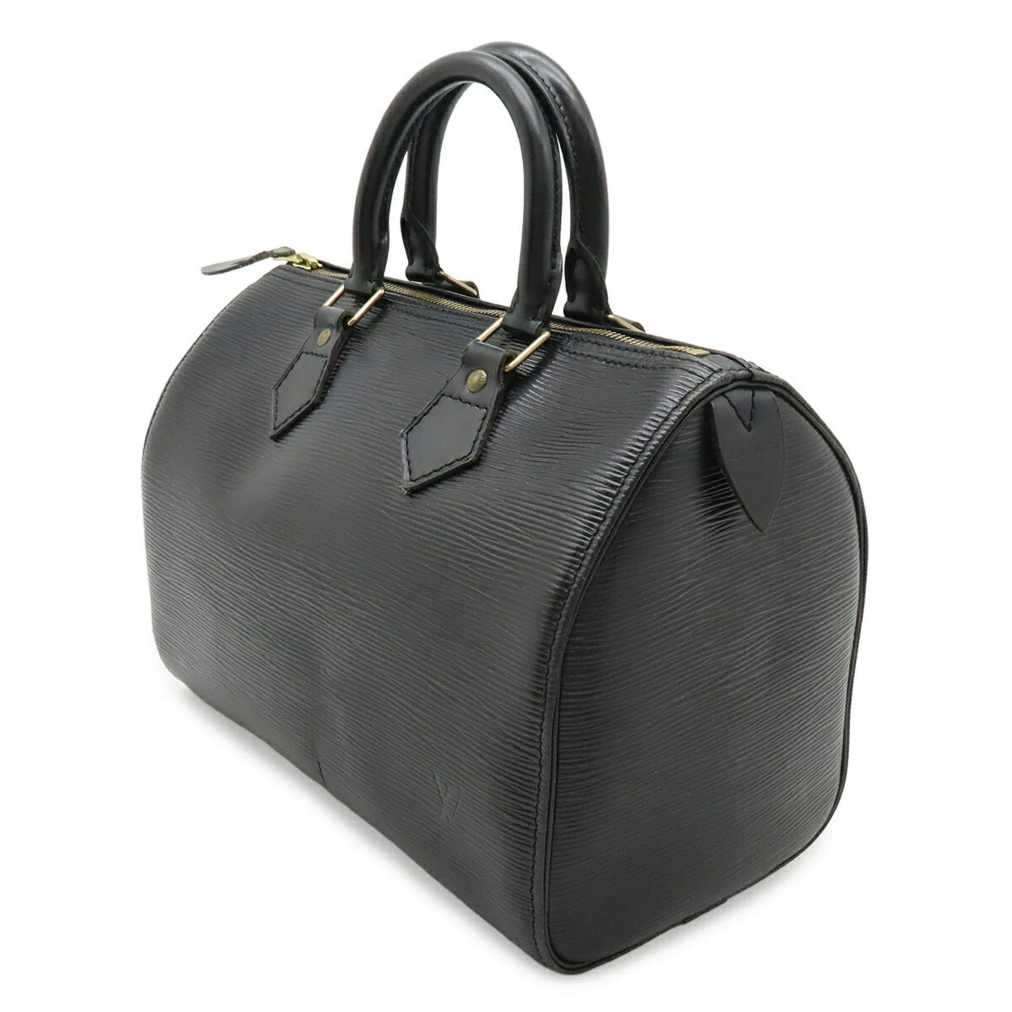 Louis Vuitton Black Noir Epi Leather Handbag (Pre-Owned)