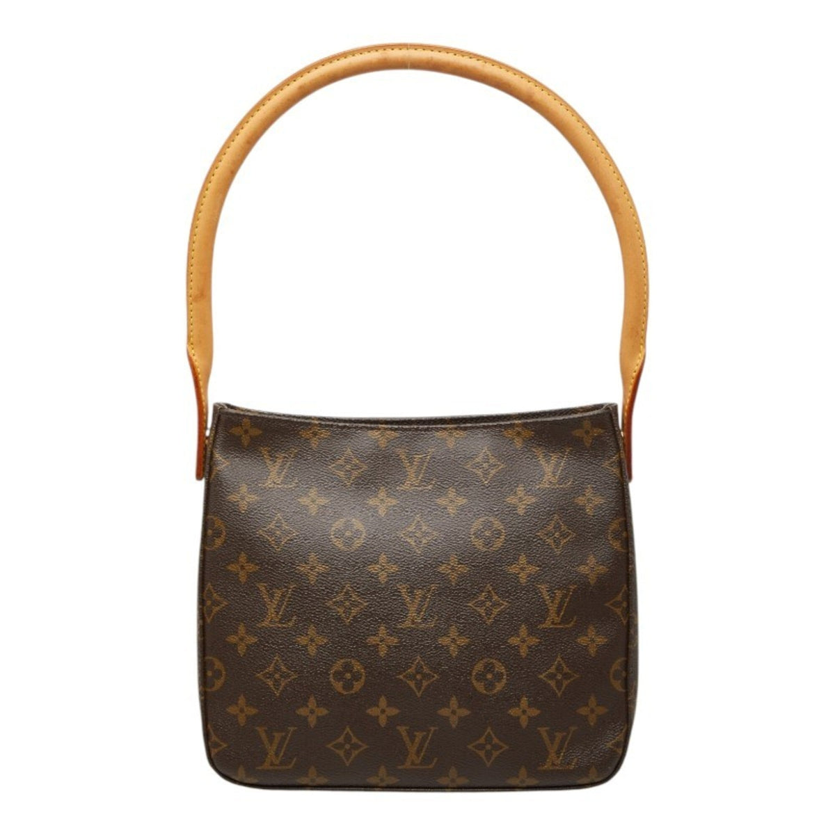 Louis Vuitton Monogram Brown Pvc Leather Handbag Shoulder Bag (Pre-Owned)