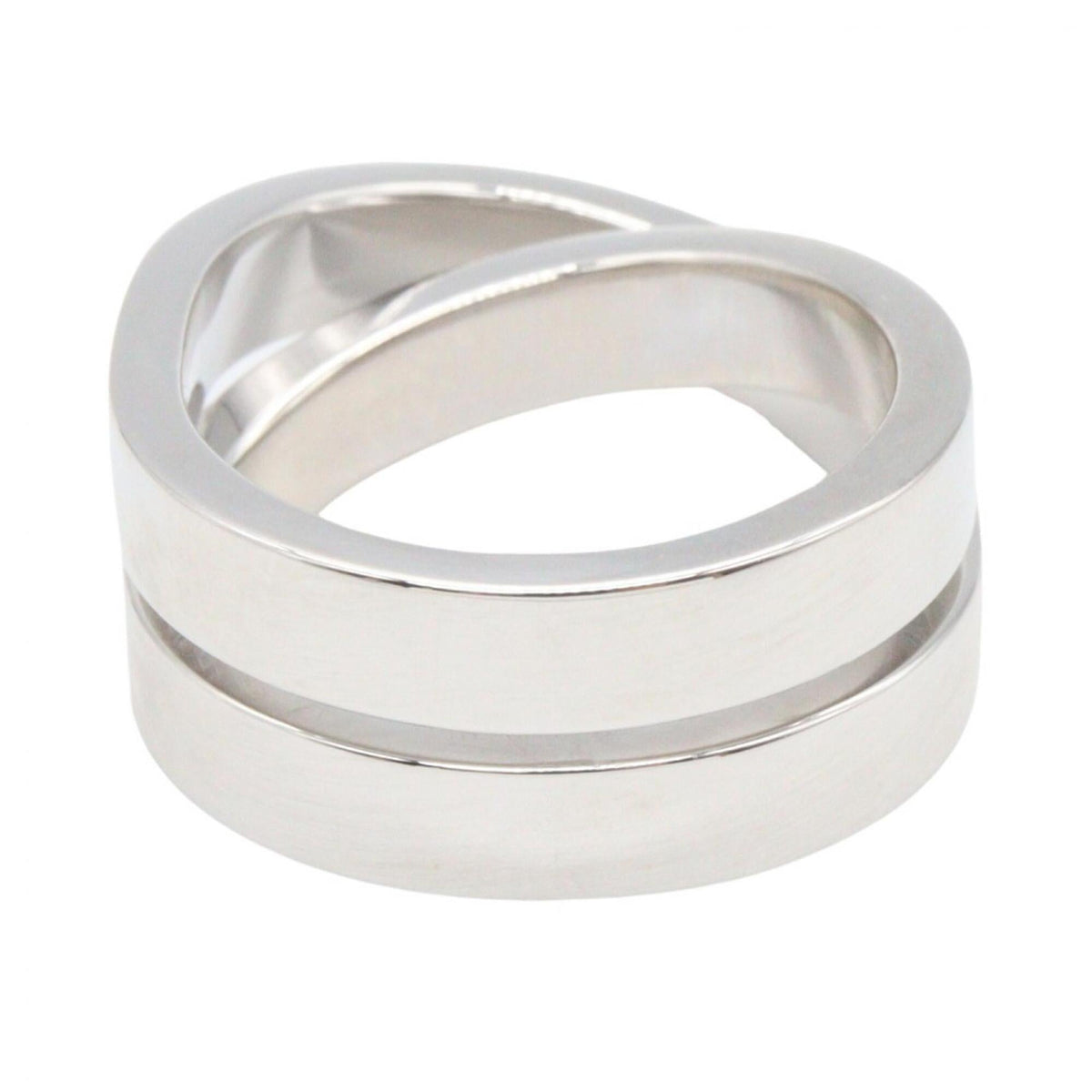 Cartier Silver White Gold (18K) Band Ring (Pre-Owned)