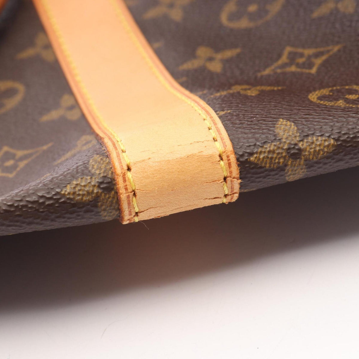 Louis Vuitton Brown Pvc Leather Boston Bag Handbag (Pre-Owned)