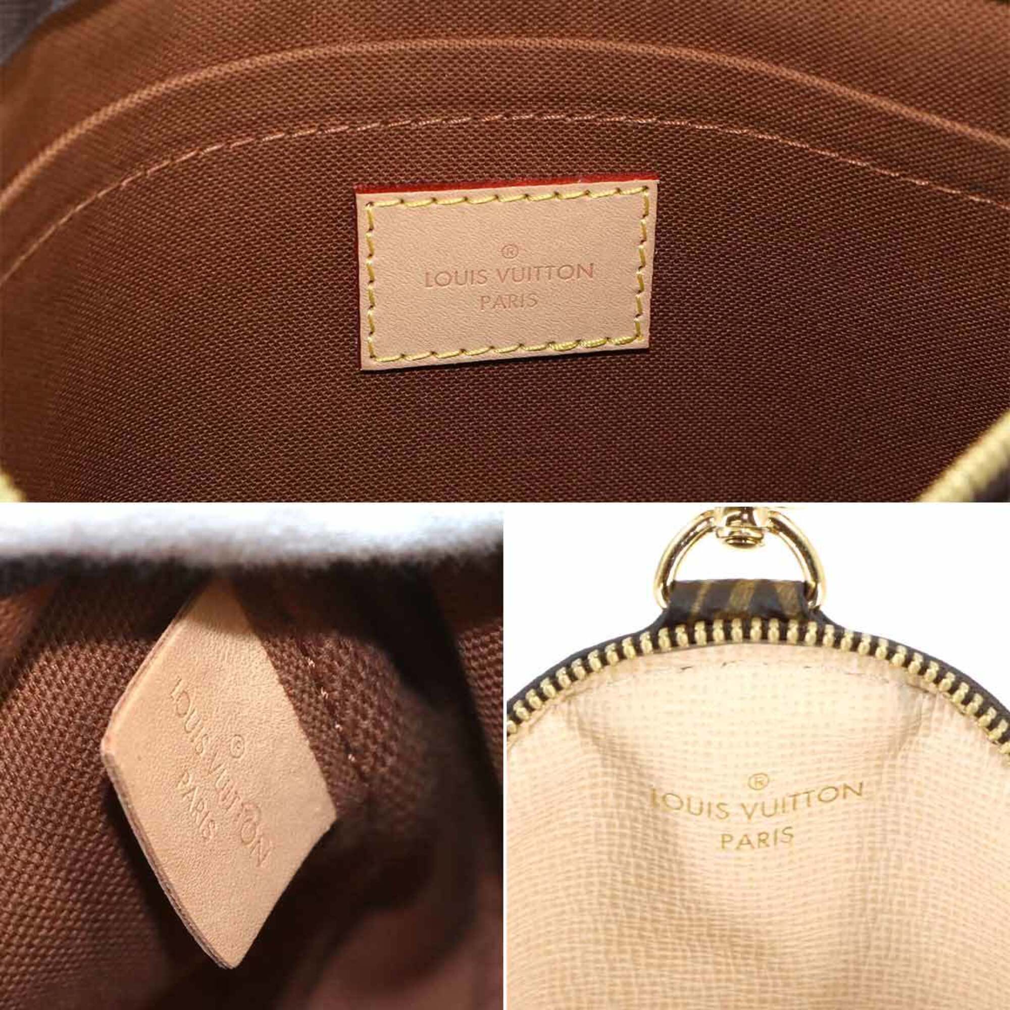 Louis Vuitton Monogram Rose Clair Monogram Handbag Pochette Pouch Shoulder Bag (Pre-Owned)