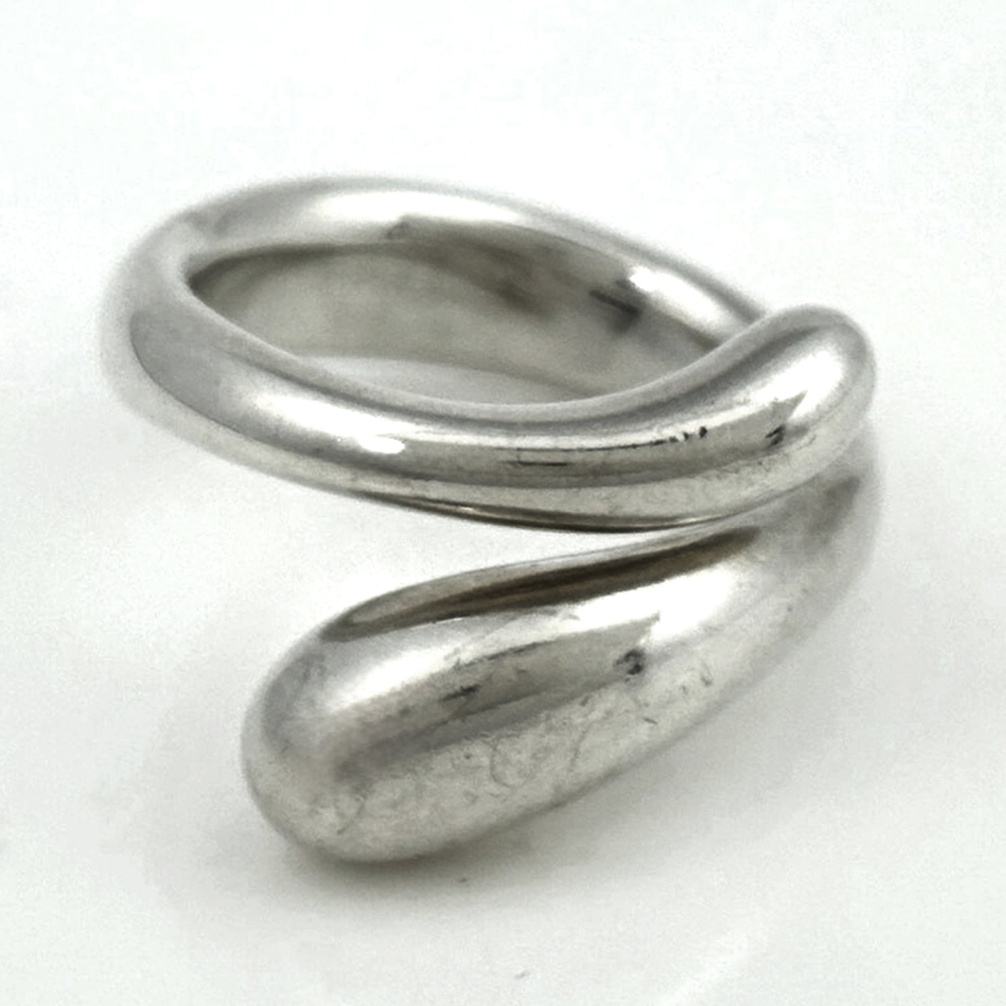 Tiffany Silver Silver 925 Band Ring (Pre-Owned)