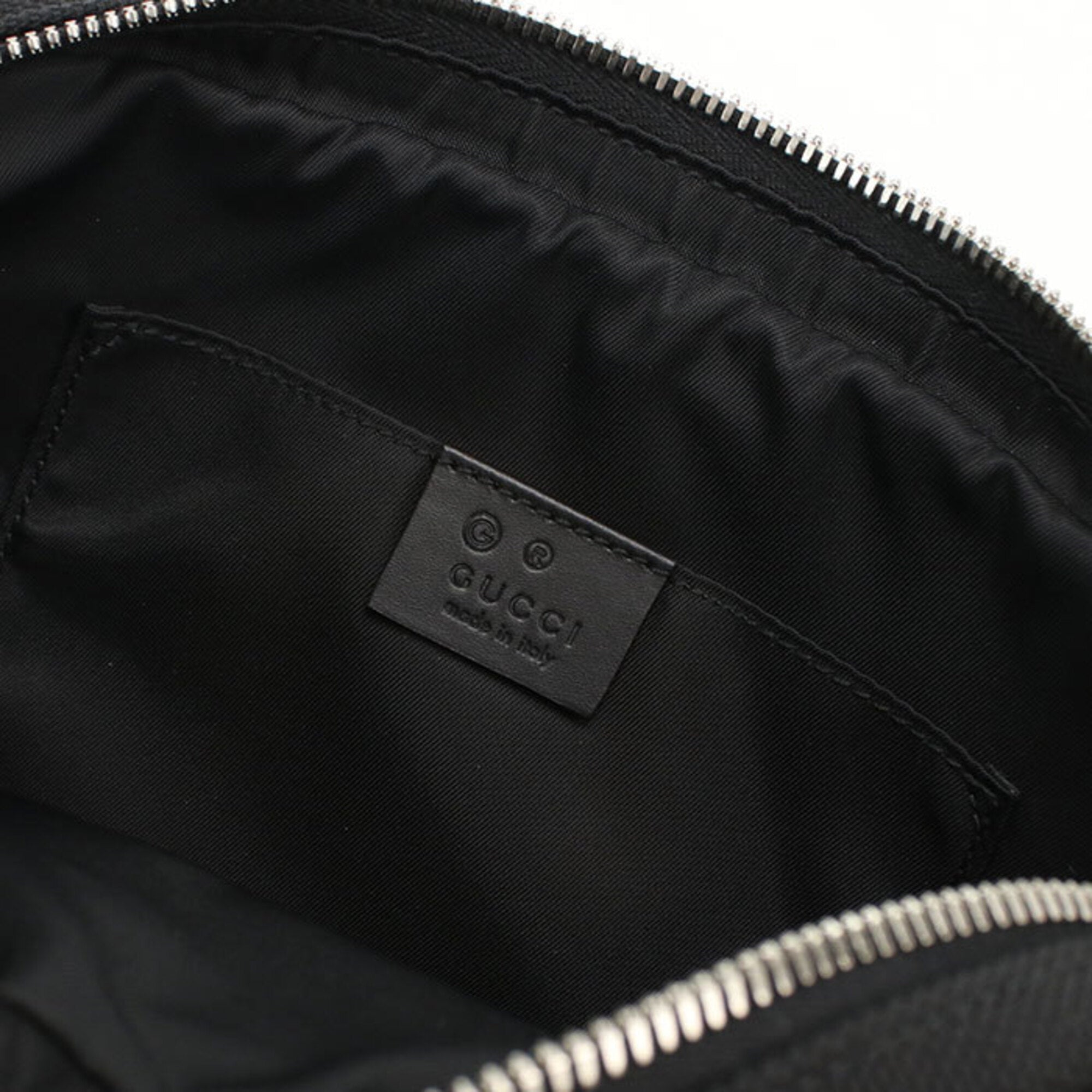 Gucci Black Canvas Sling Bag (Pre-Owned)