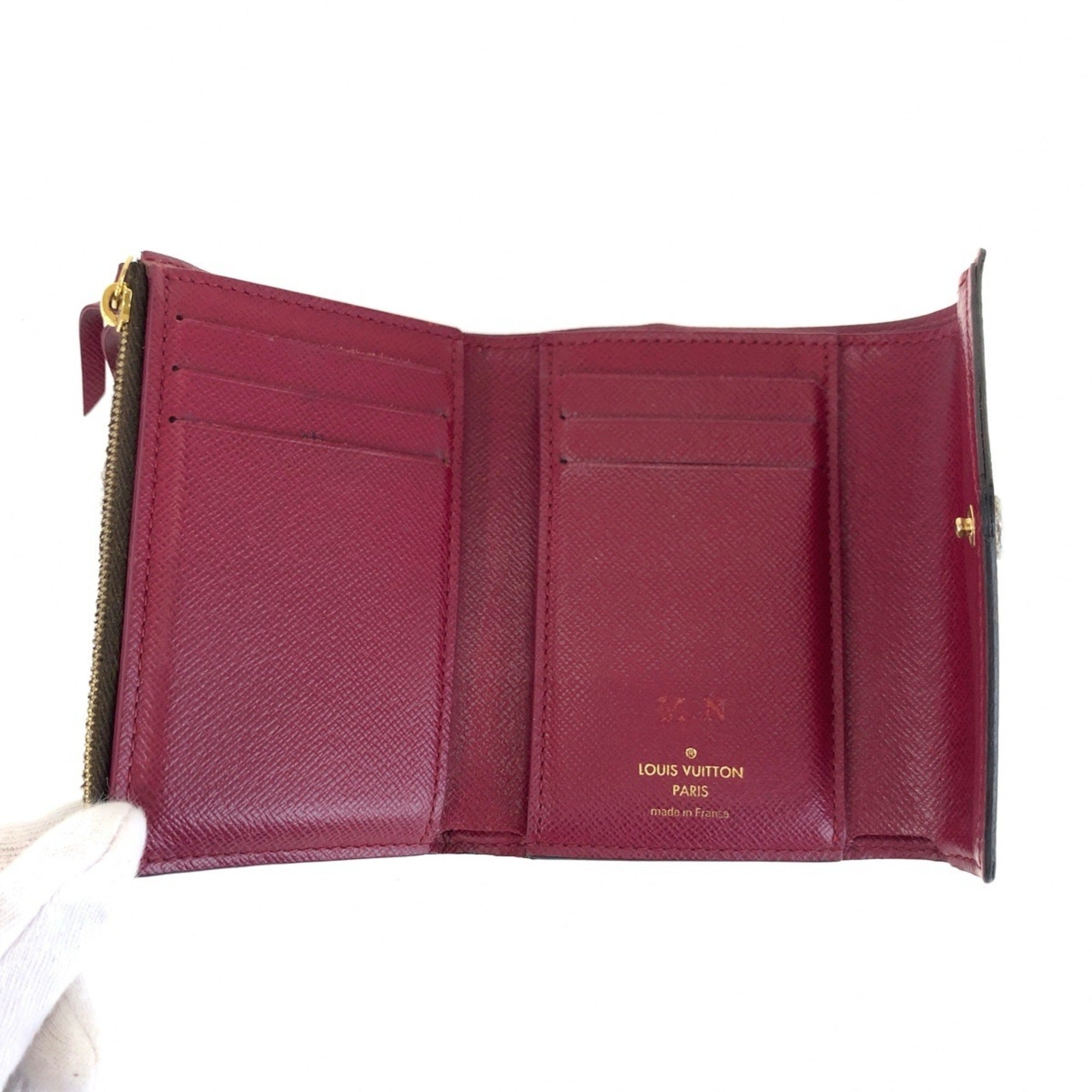Louis Vuitton Brown Monogram Pvc Wallet (Tri-Fold) (Pre-Owned)