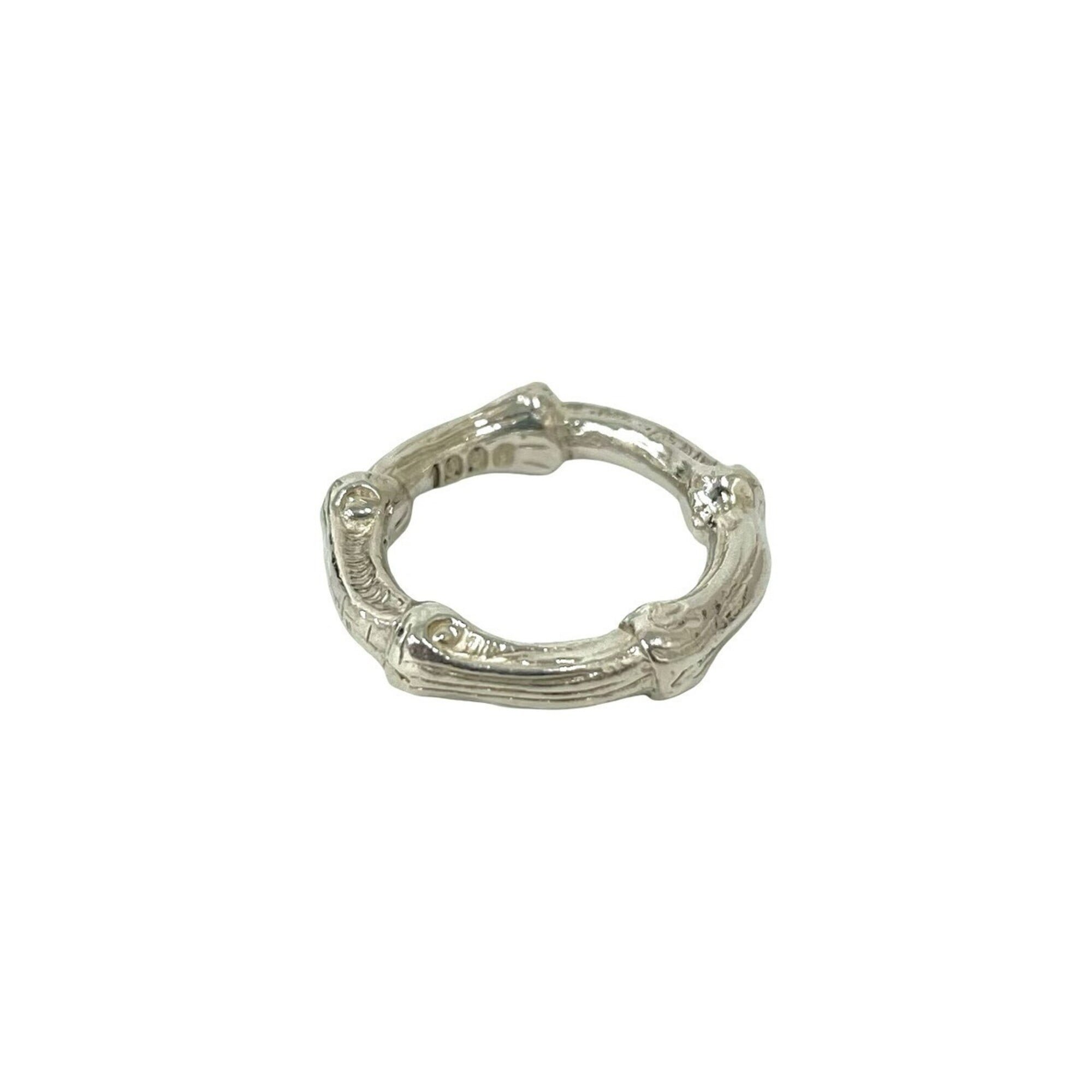 Tiffany Silver Silver 925 Band Ring (Pre-Owned)