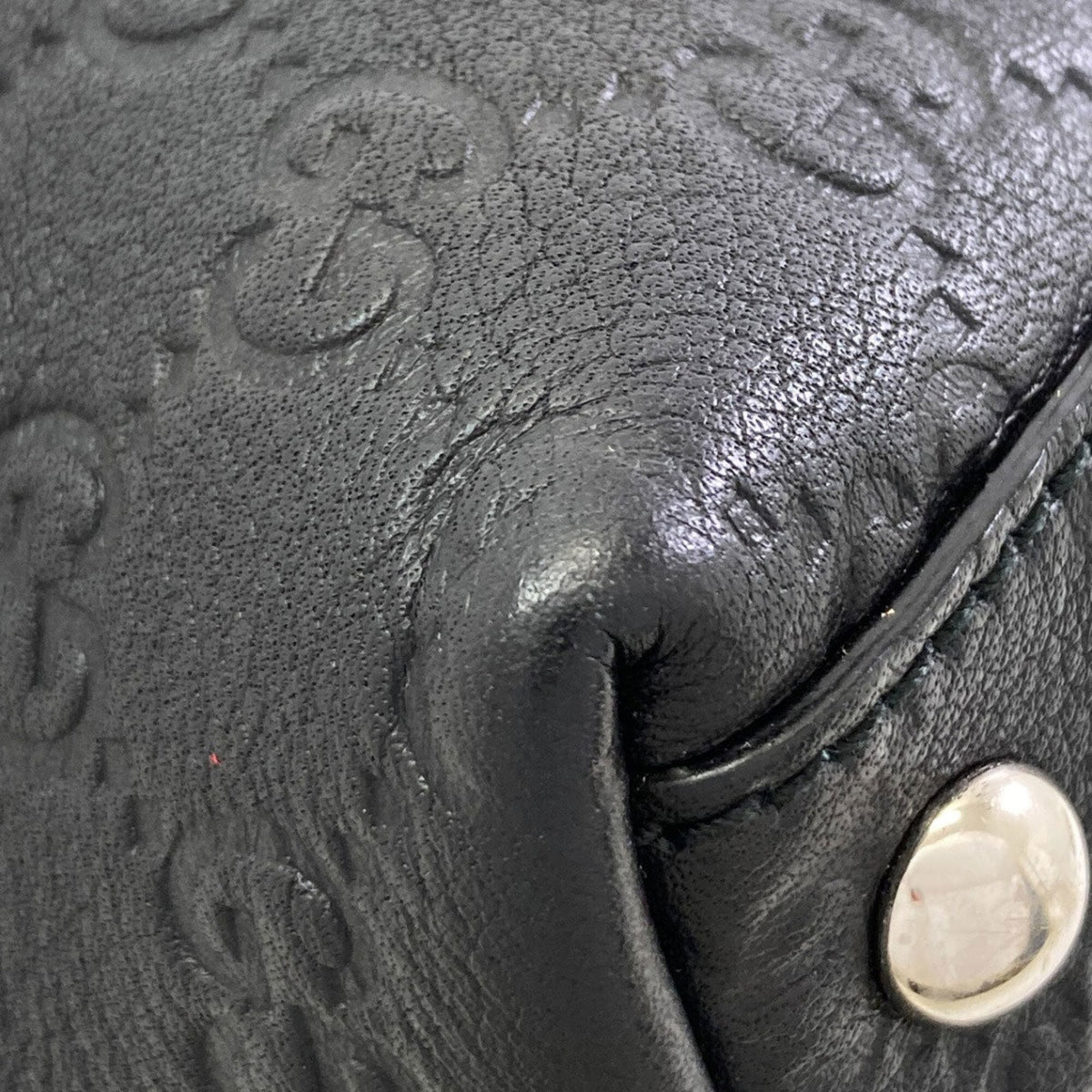 Gucci Black Leather Tote Bag (Pre-Owned)