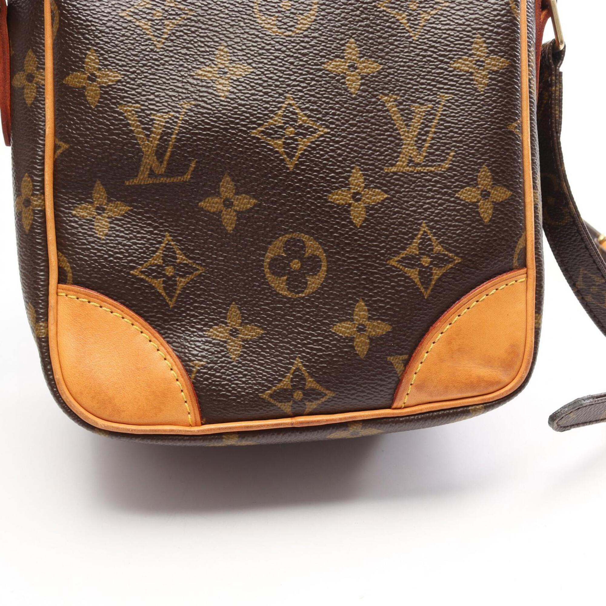 Louis Vuitton Brown Monogram Monogram Leather Shoulder Bag (Pre-Owned)
