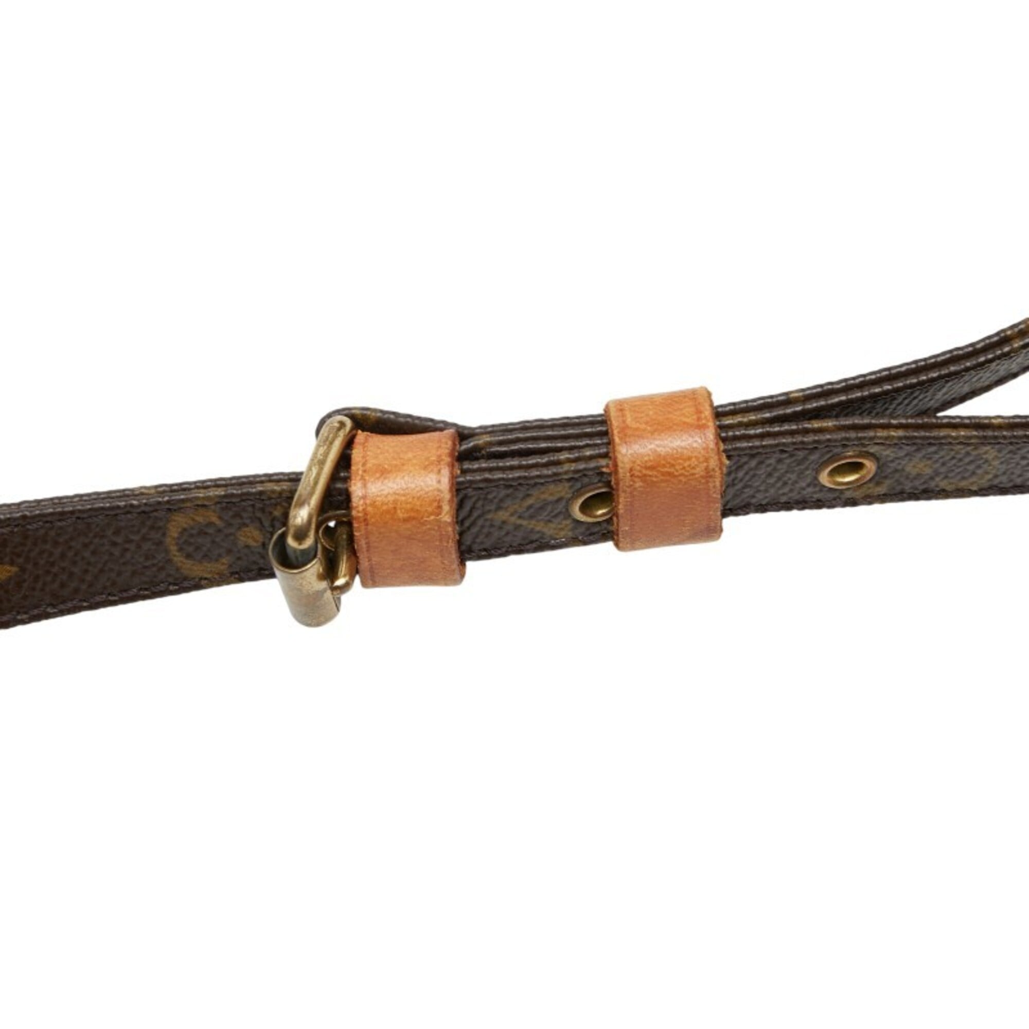Louis Vuitton Brown Monogram Pvc Shoulder Bag (Pre-Owned)