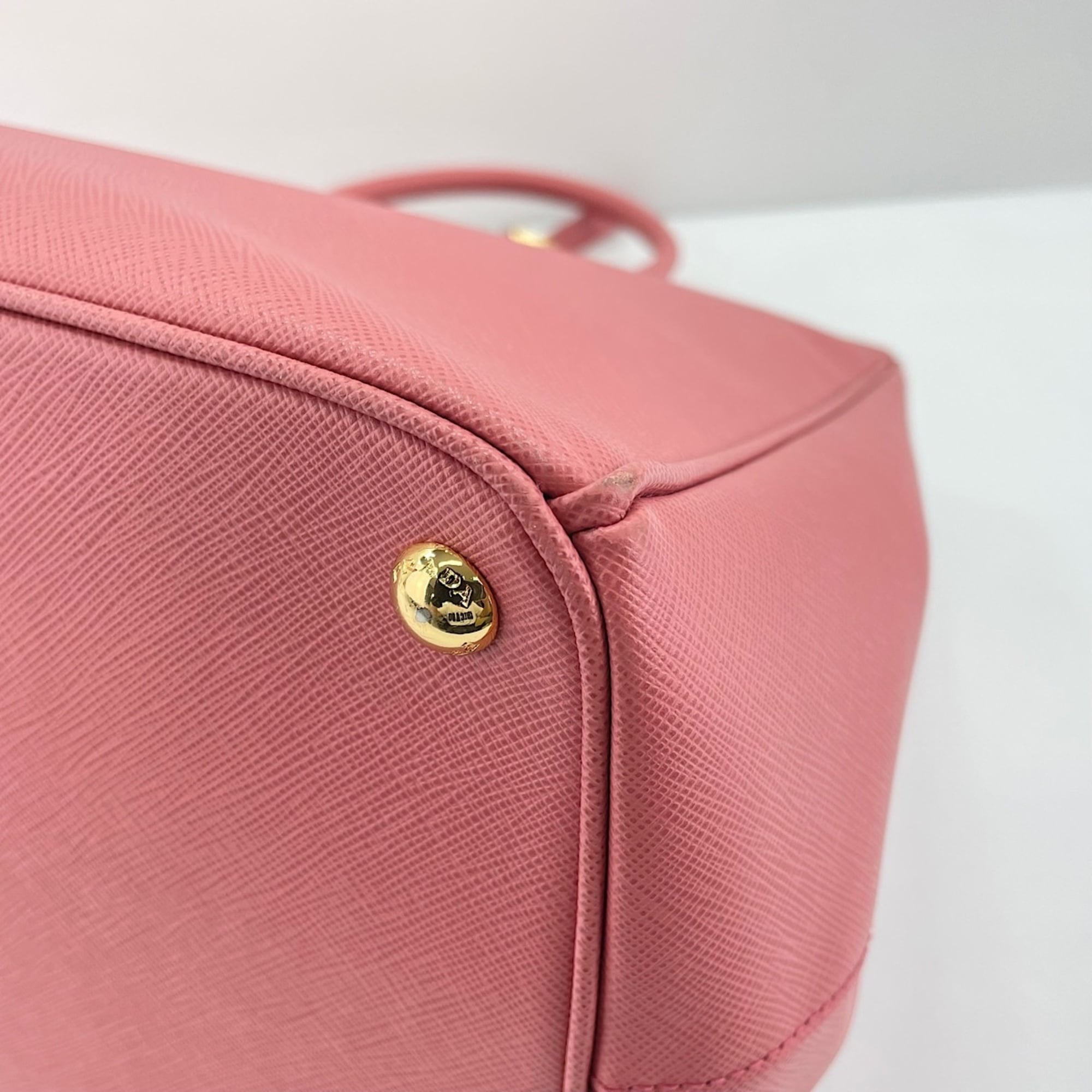 Prada Pink Handbag Shoulder Bag (Pre-Owned)