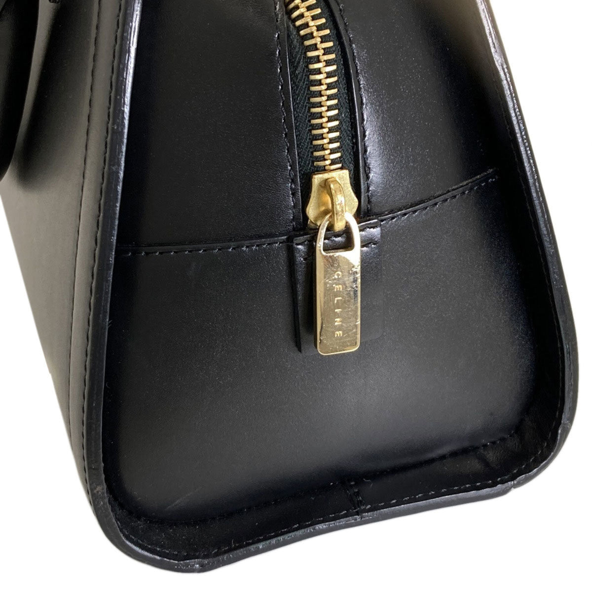 Celine Black Leather Handbag (Pre-Owned)