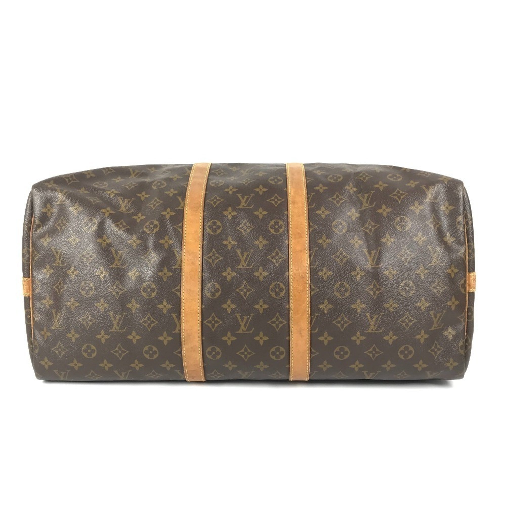 Louis Vuitton Brown Monogram Boston Bag Handbag Shoulder Bag (Pre-Owned)