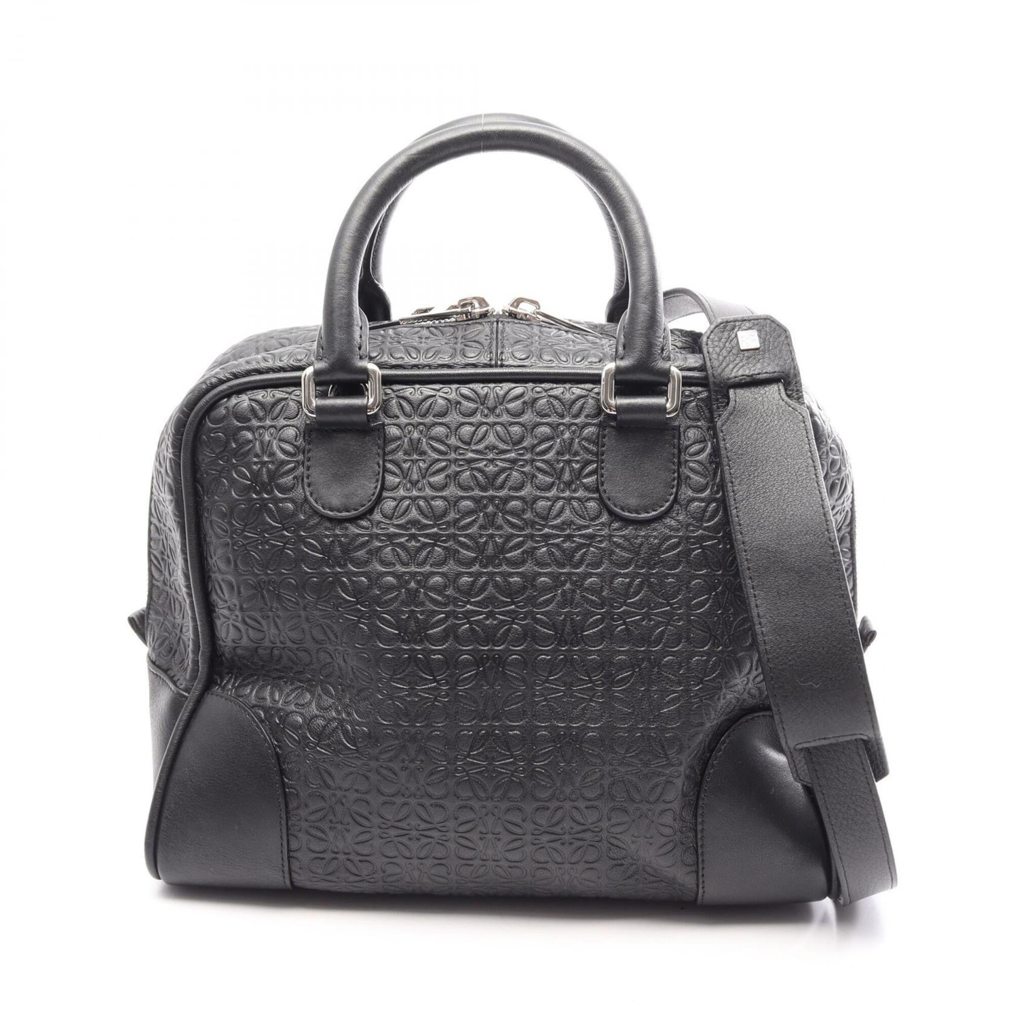 Loewe Black Leather Handbag (Pre-Owned)