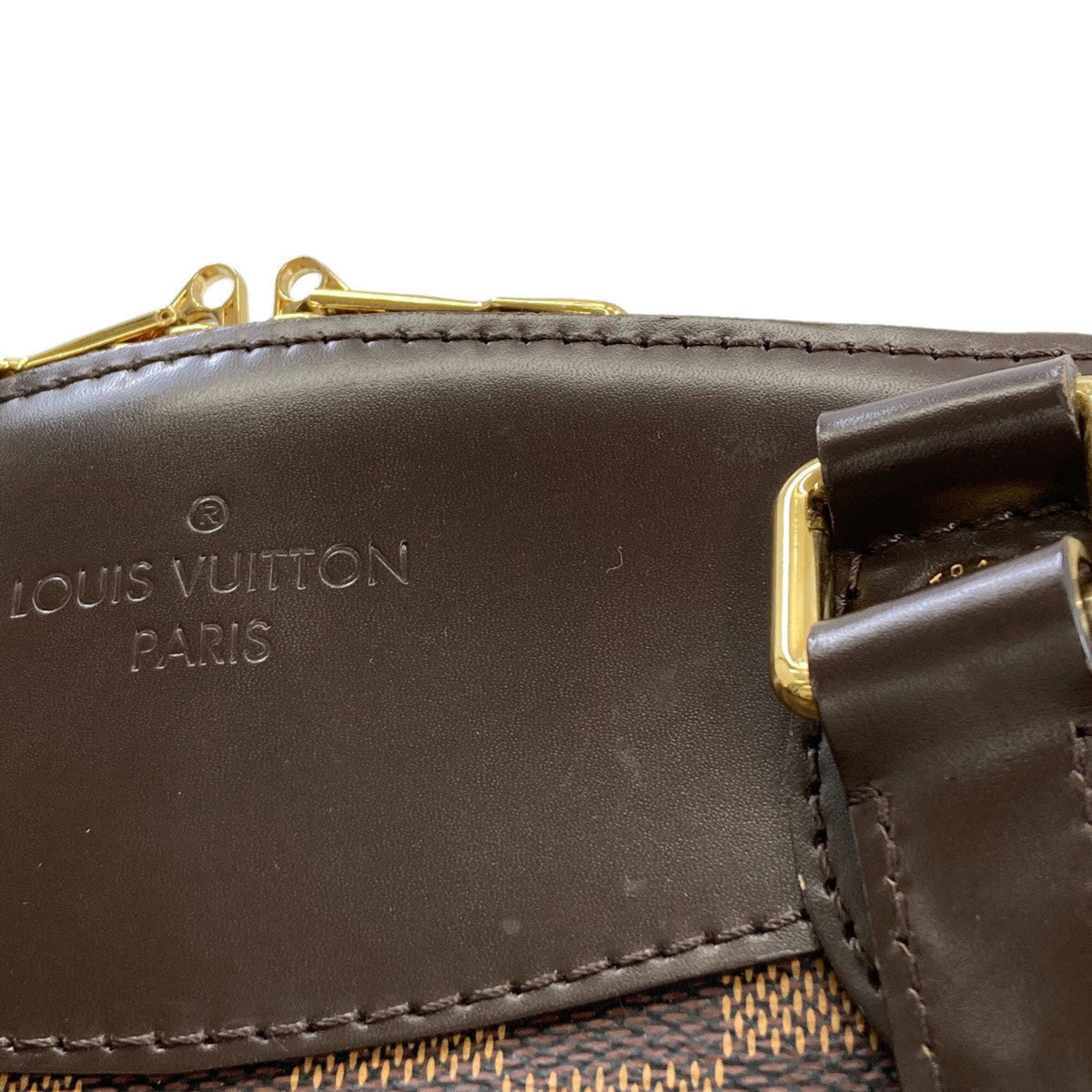 Louis Vuitton Brown Damier Canvas Handbag (Pre-Owned)