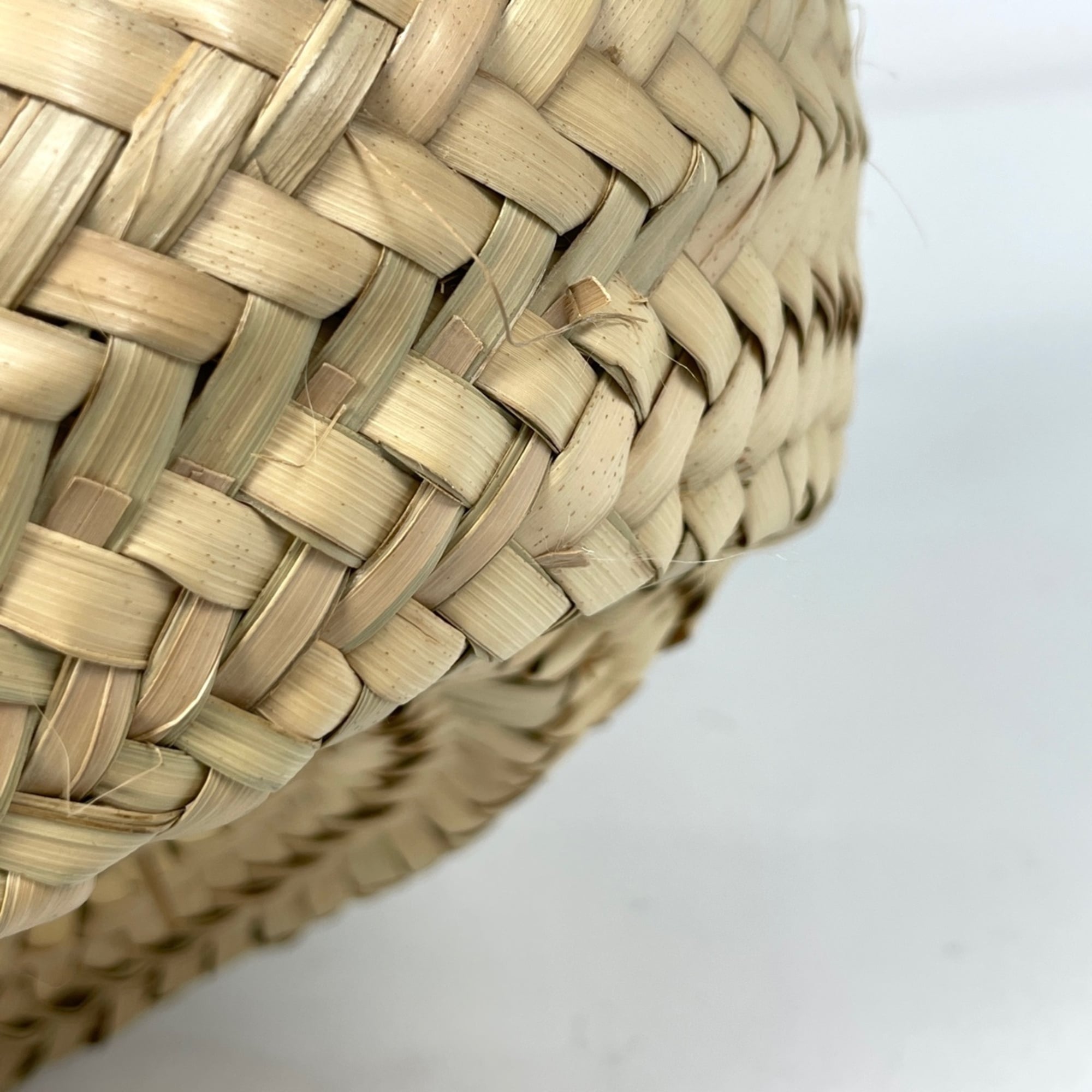 Celine Brown Raffia Leather Tote Bag (Pre-Owned)