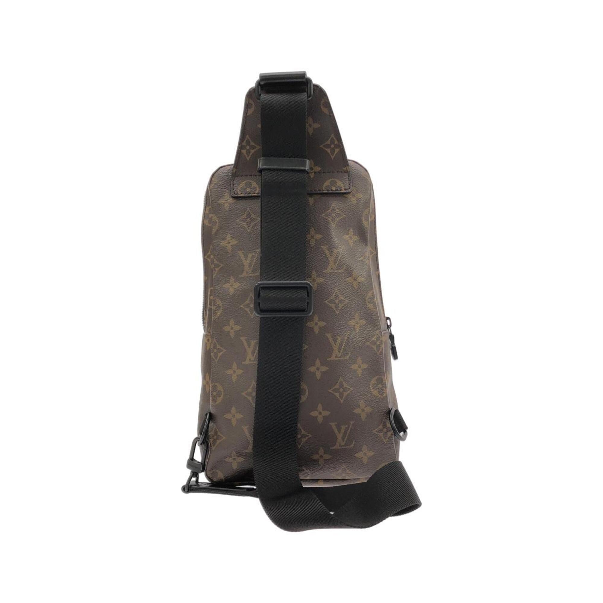 Louis Vuitton Marron Coated Canvas Shoulder Bag (Pre-Owned)