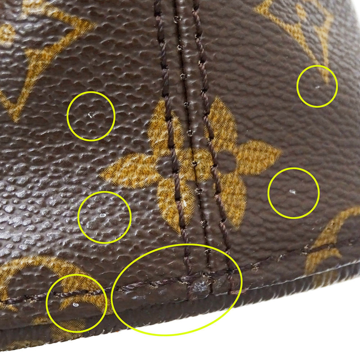 Louis Vuitton Brown Monogram Canvas Tote Bag (Pre-Owned)