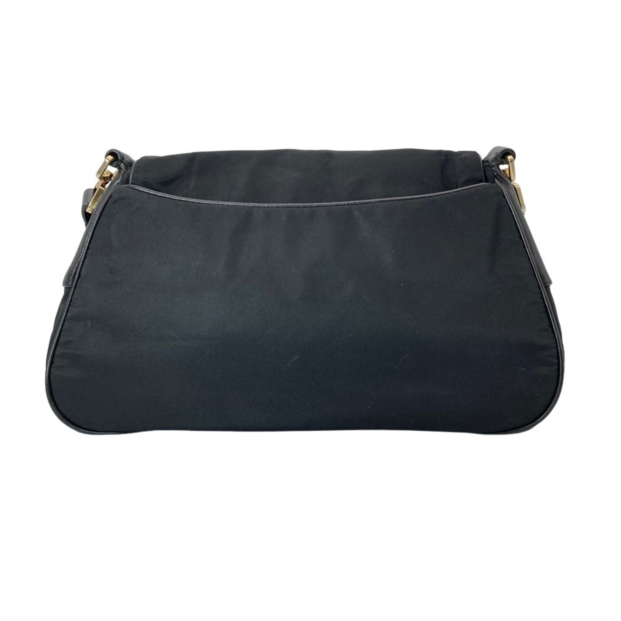 Prada Black Nylon Shoulder Bag (Pre-Owned)