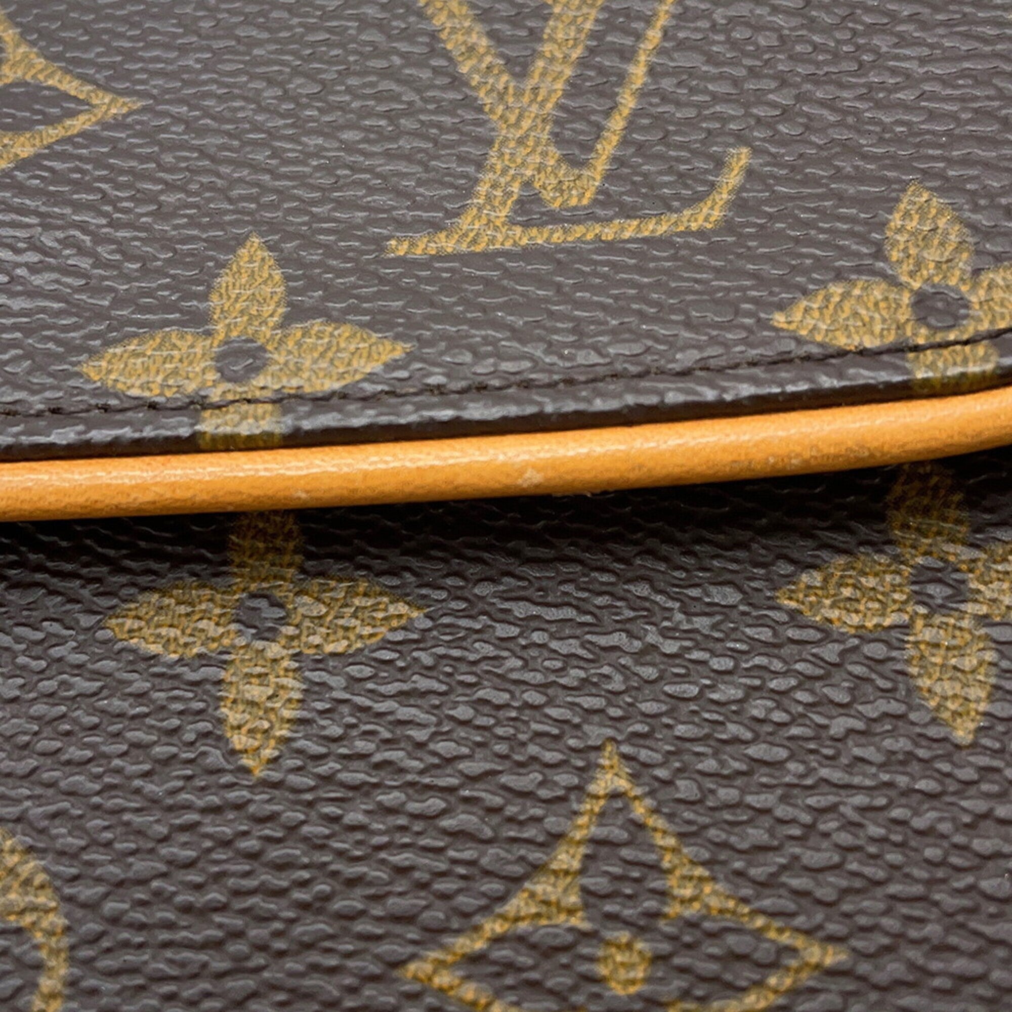 Louis Vuitton Monogram Beige Monogram Fanny Pack Pochette Pouch (Pre-Owned)