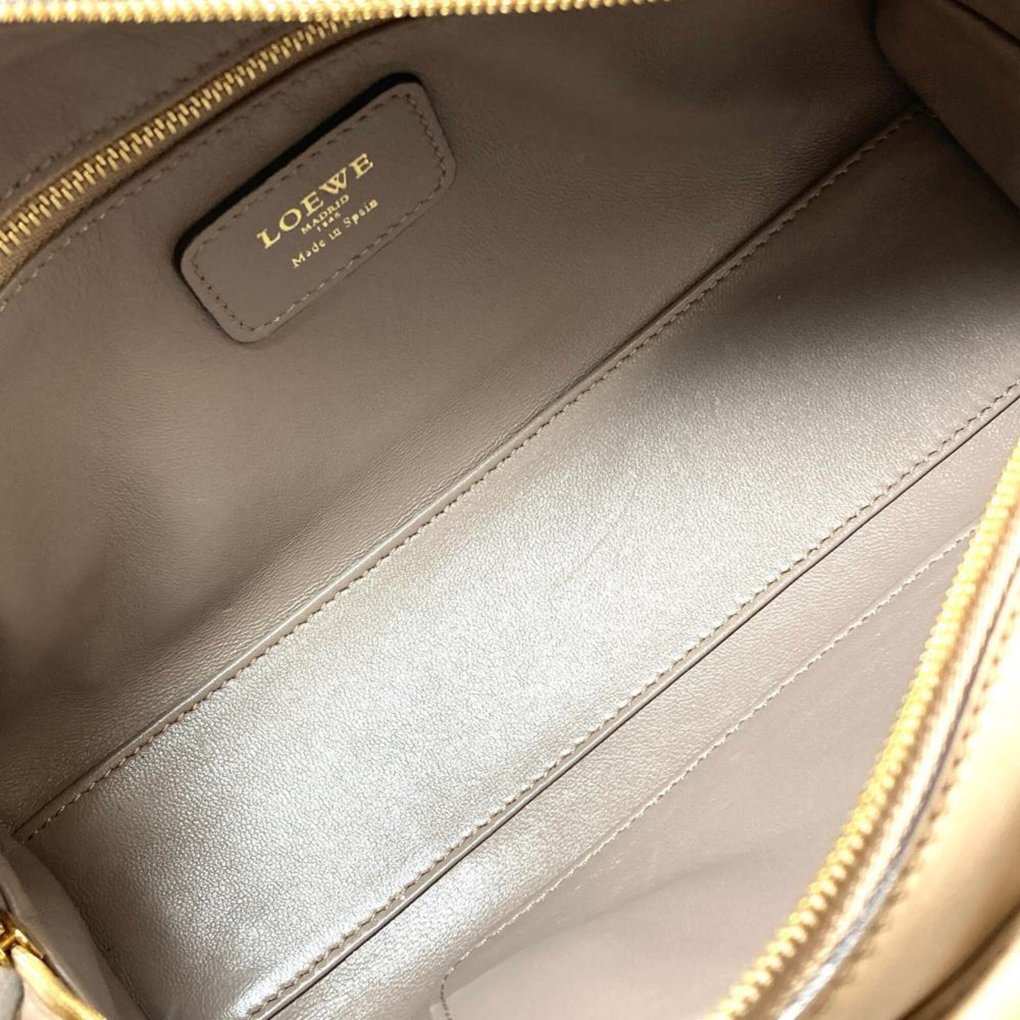 Loewe Beige Leather Handbag (Pre-Owned)