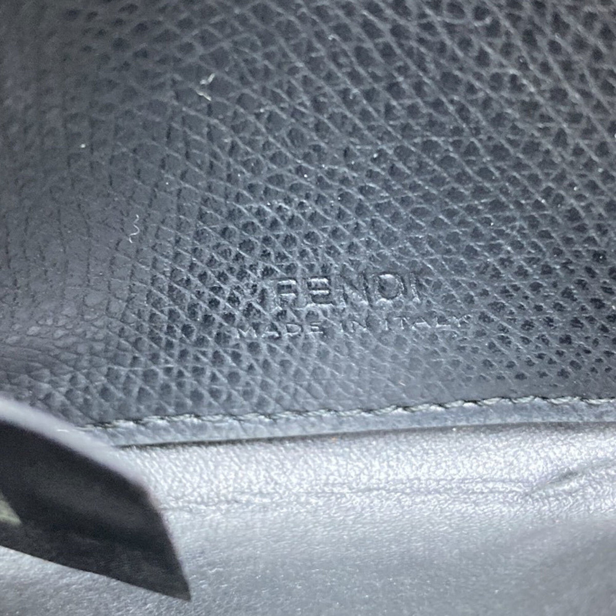 Fendi Gray Pvc Coin Purse/Coin Case (Pre-Owned)