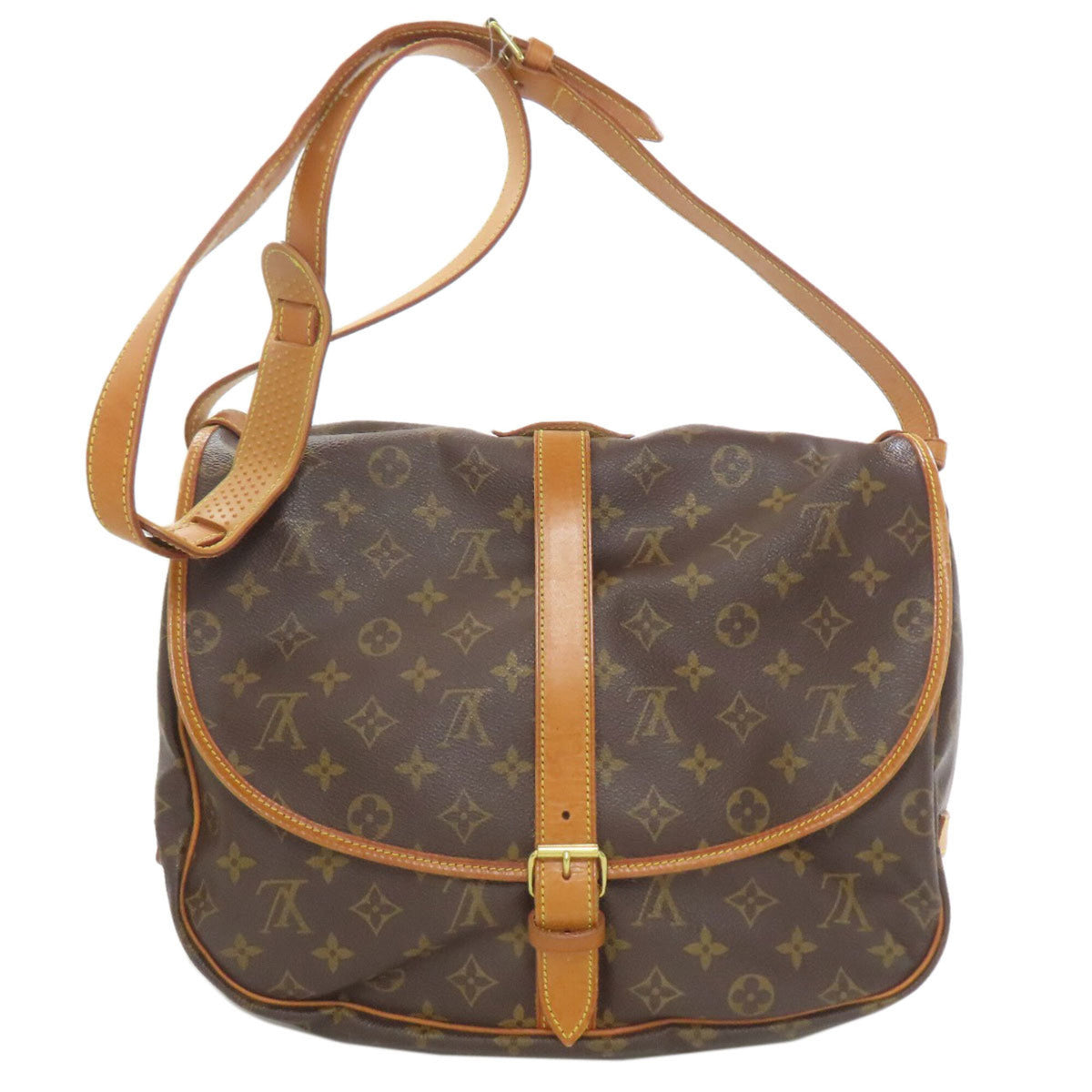 Louis Vuitton Monogram Canvas Shoulder Bag (Pre-Owned)