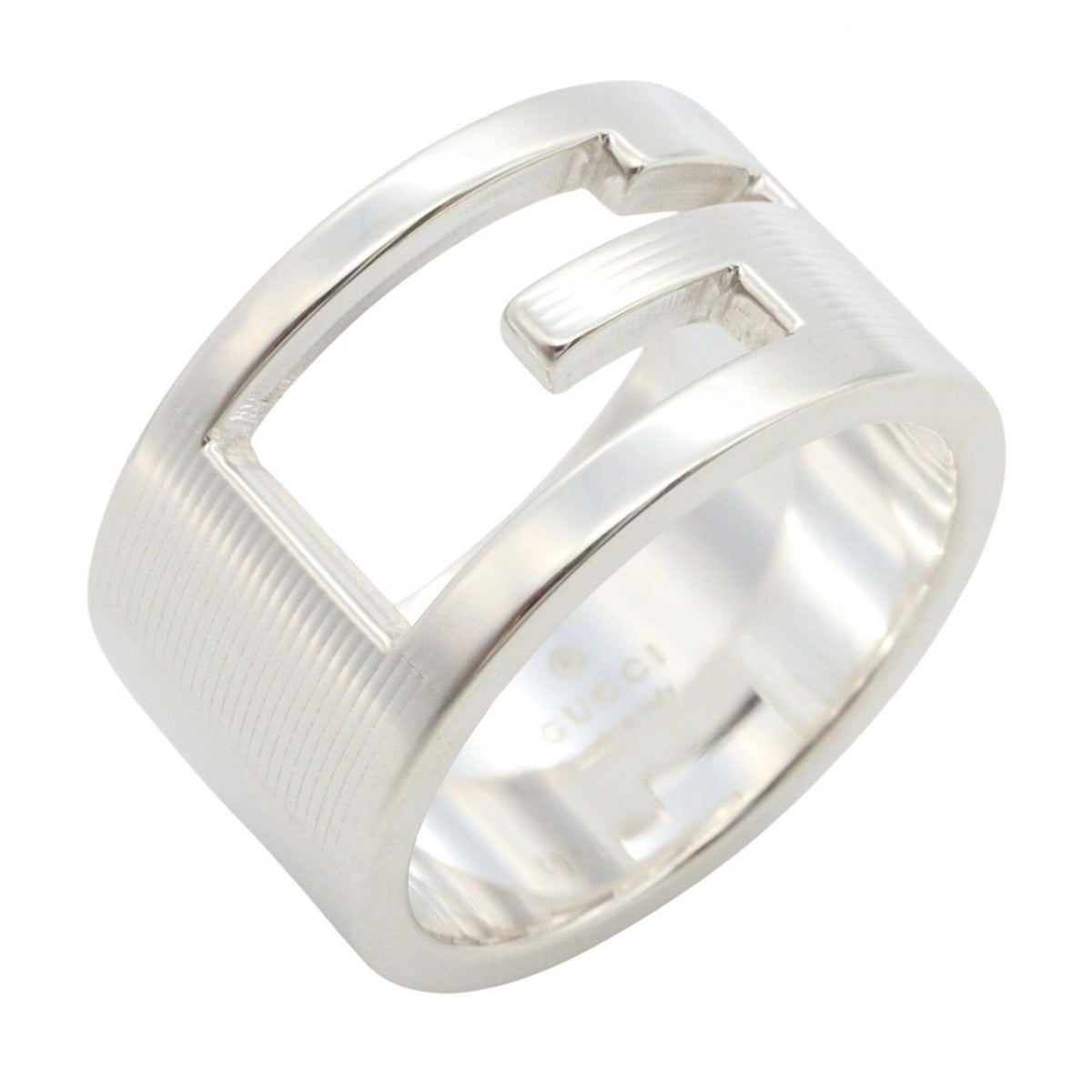 Gucci Silver Silver 925 Band Ring (Pre-Owned)