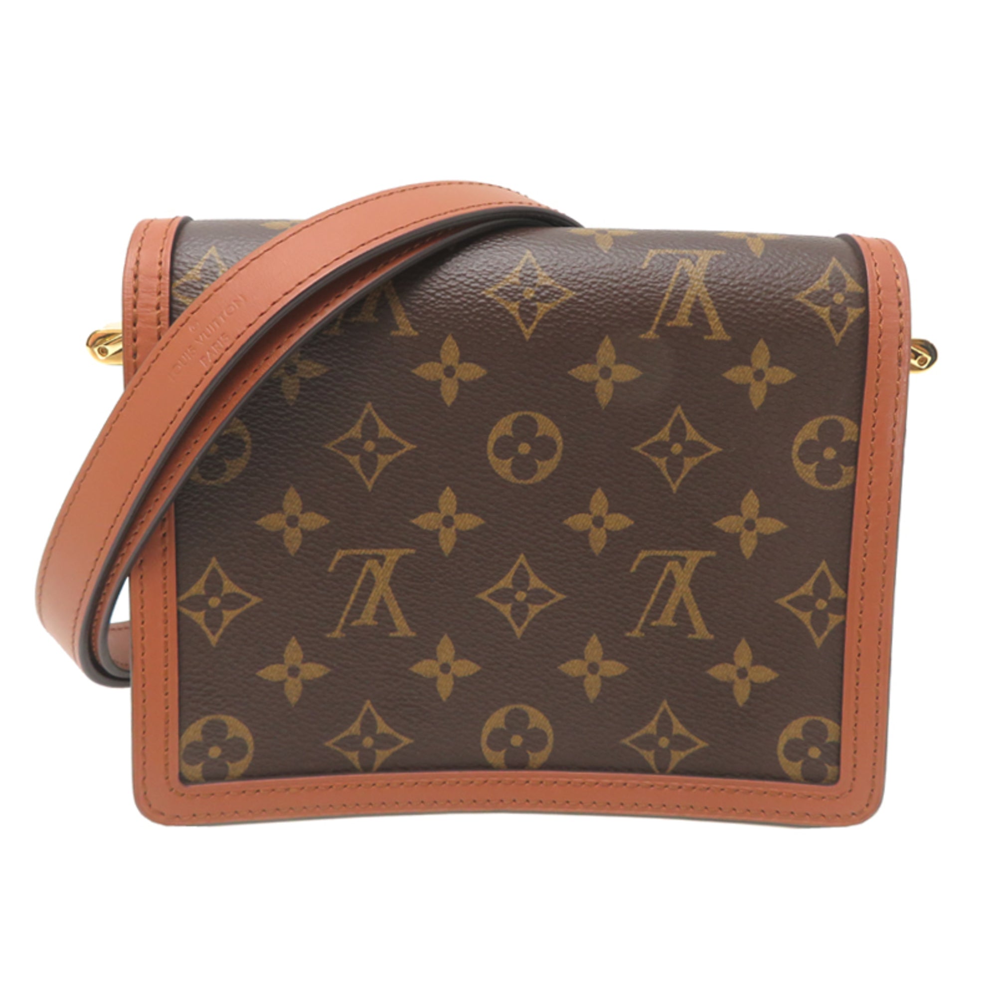Louis Vuitton Brown Monogram Reverse Shoulder Bag (Pre-Owned)