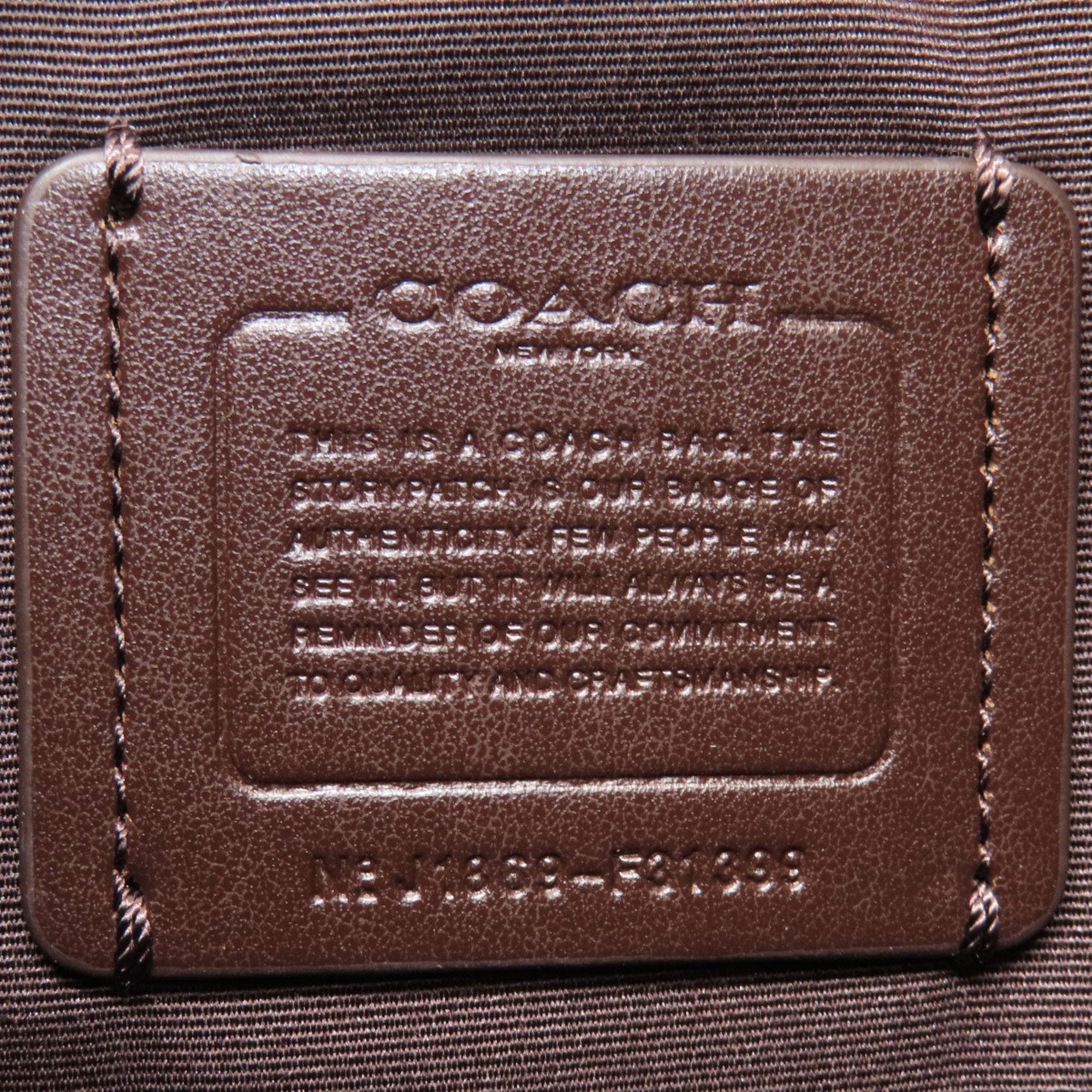 Coach White Leather Shoulder Bag (Pre-Owned)