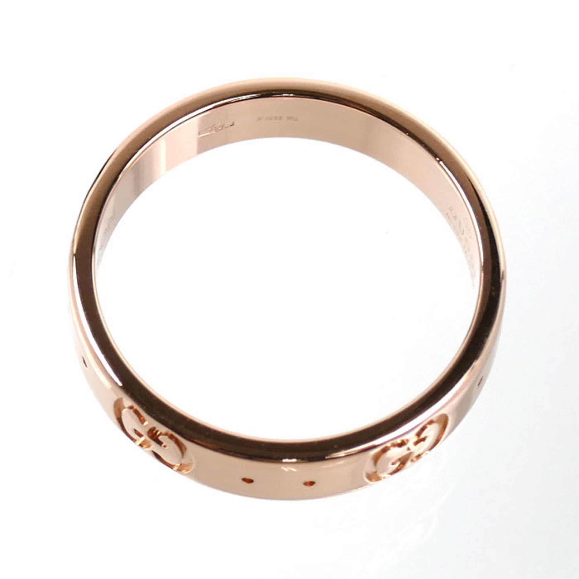 Gucci Pink Gold (18K) Band Ring (Pre-Owned)