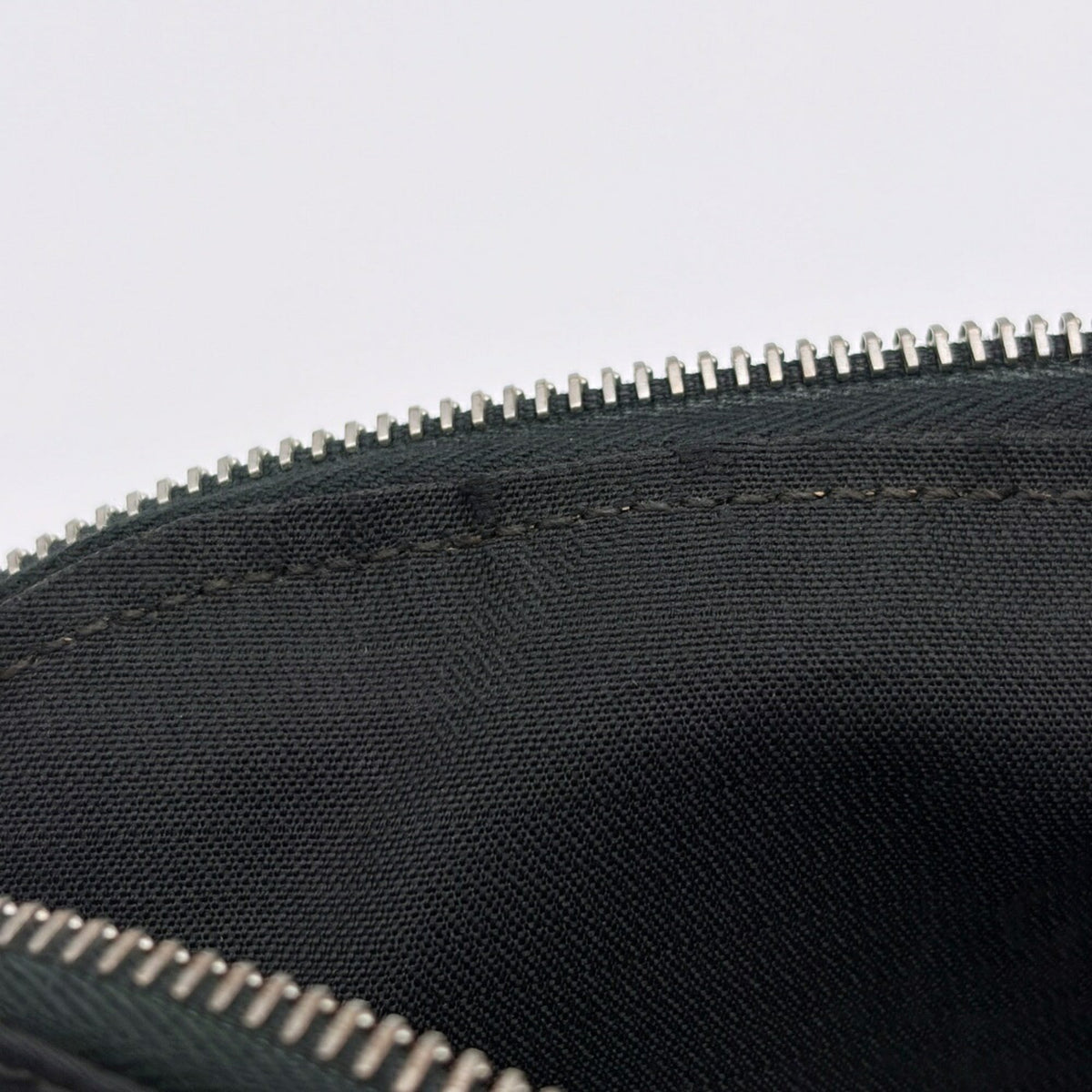 Fendi Black Nylon Leather Tote Bag (Pre-Owned)