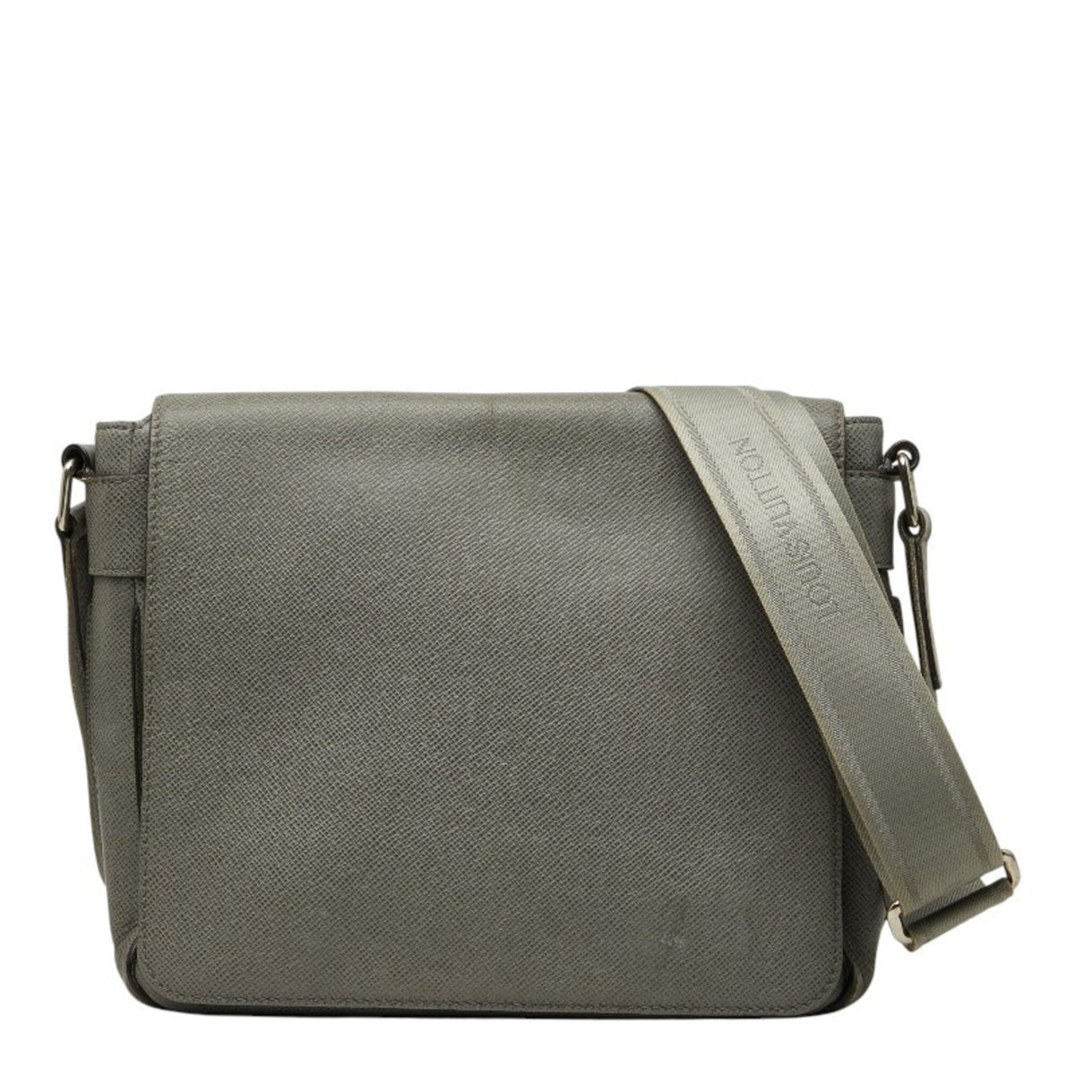 Louis Vuitton Glacier Gray Leather Shoulder Bag (Pre-Owned)