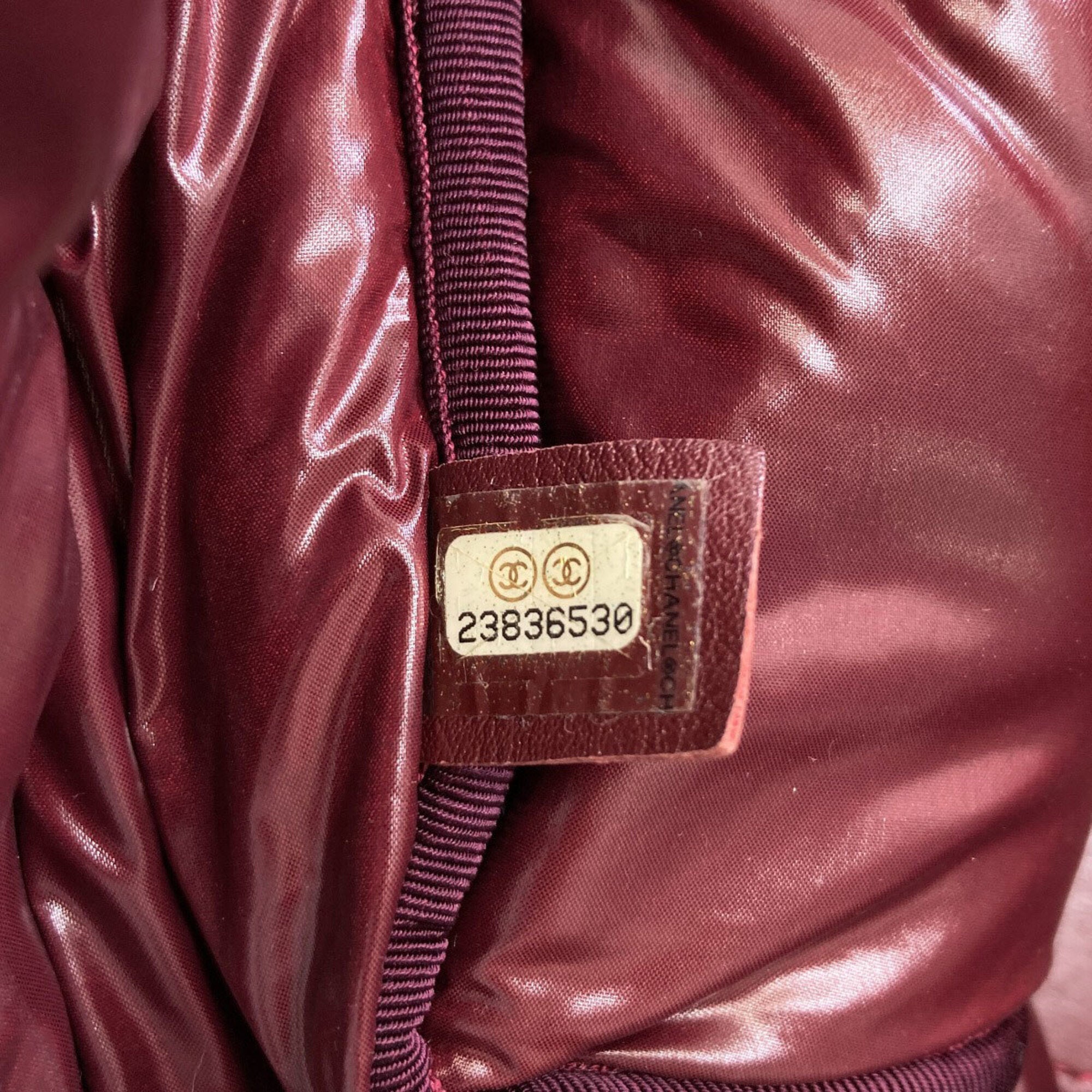 Chanel Black Nylon Backpack (Pre-Owned)