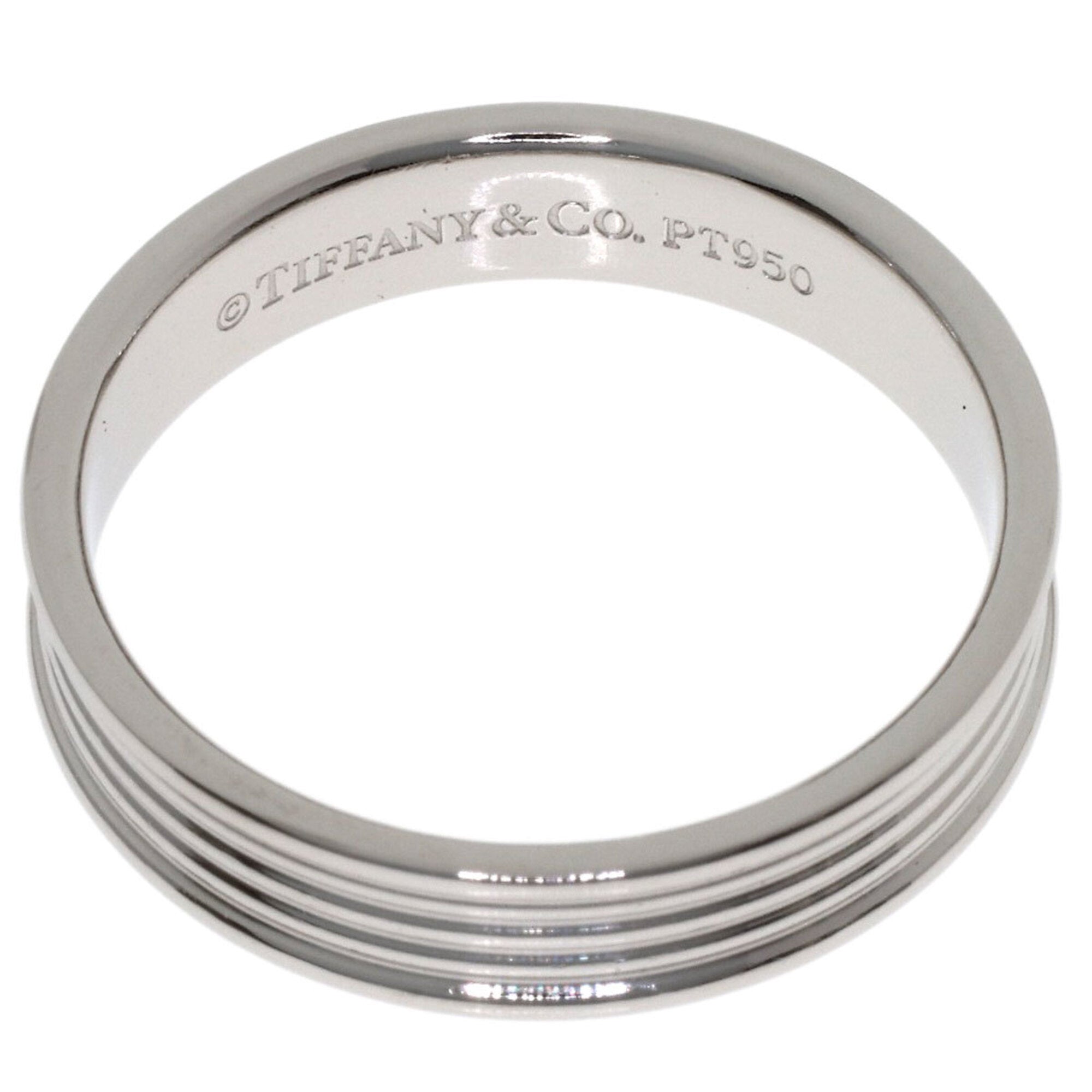 Tiffany Platinum 950 Band Ring (Pre-Owned)