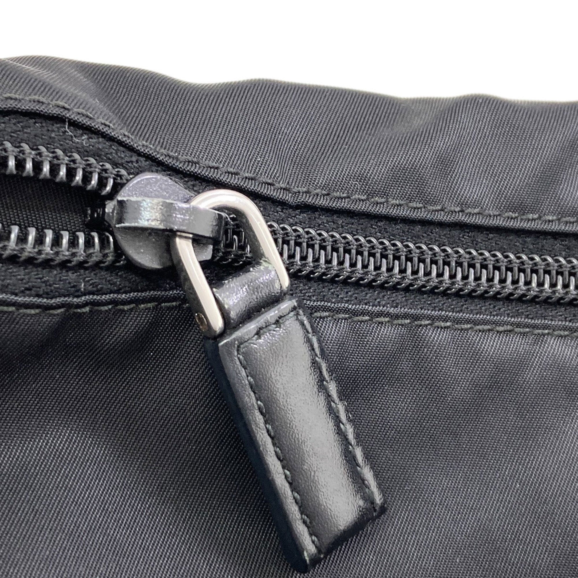 Prada Black Nylon Shoulder Bag (Pre-Owned)