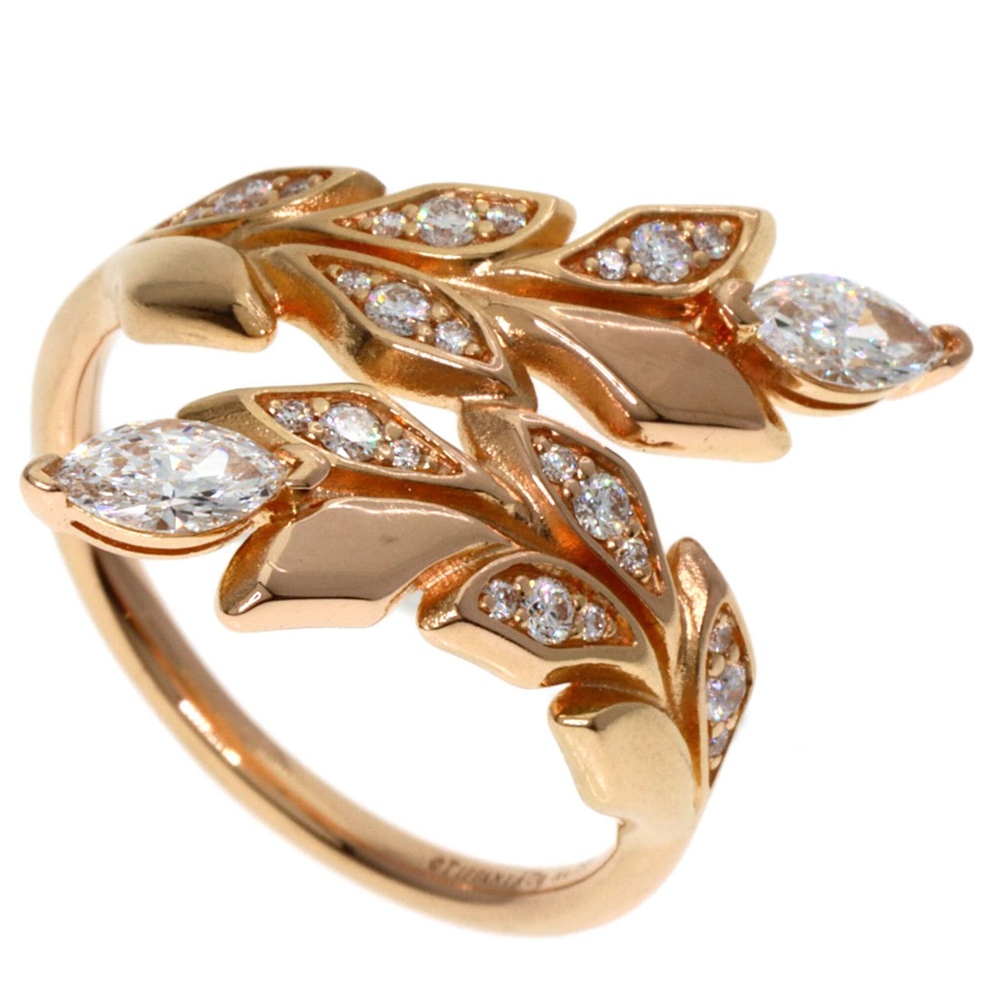 Tiffany Pink Gold (18K) Band Ring (Pre-Owned)