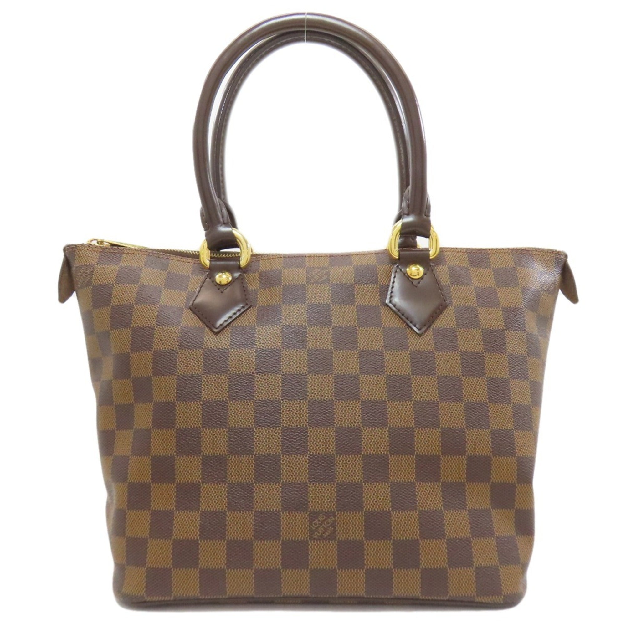 Louis Vuitton Damier Canvas Ebene Damier Canvas Handbag (Pre-Owned)
