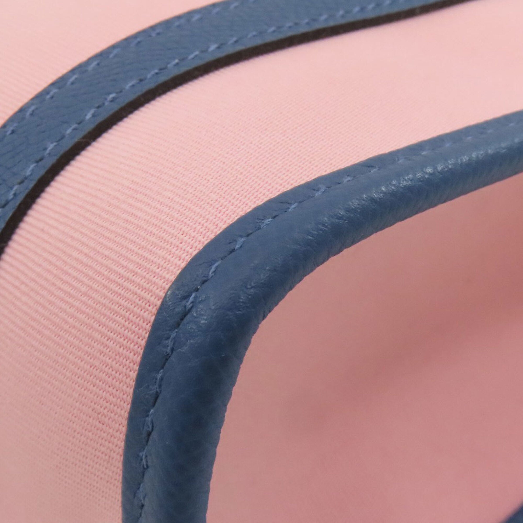 Hermes Blue Pink Toile H Tote Bag (Pre-Owned)