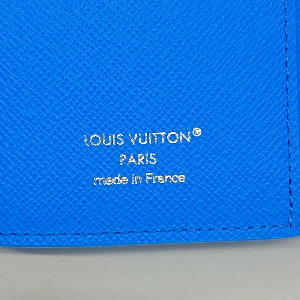 Louis Vuitton Blue Wallet (Tri-Fold) (Pre-Owned)