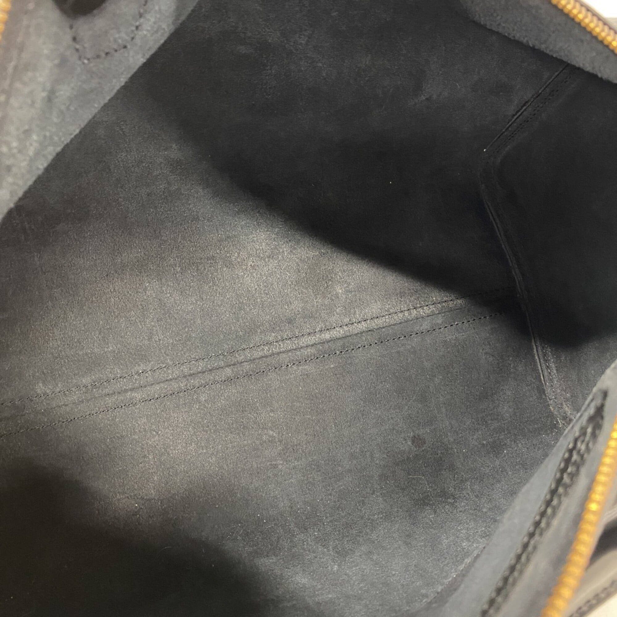 Louis Vuitton Noir Handbag (Pre-Owned)