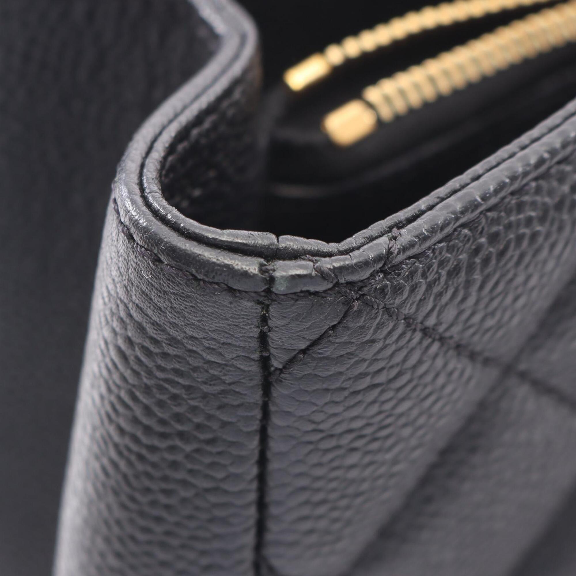 Chanel Black Grained Calfskin Handbag Tote Bag (Pre-Owned)