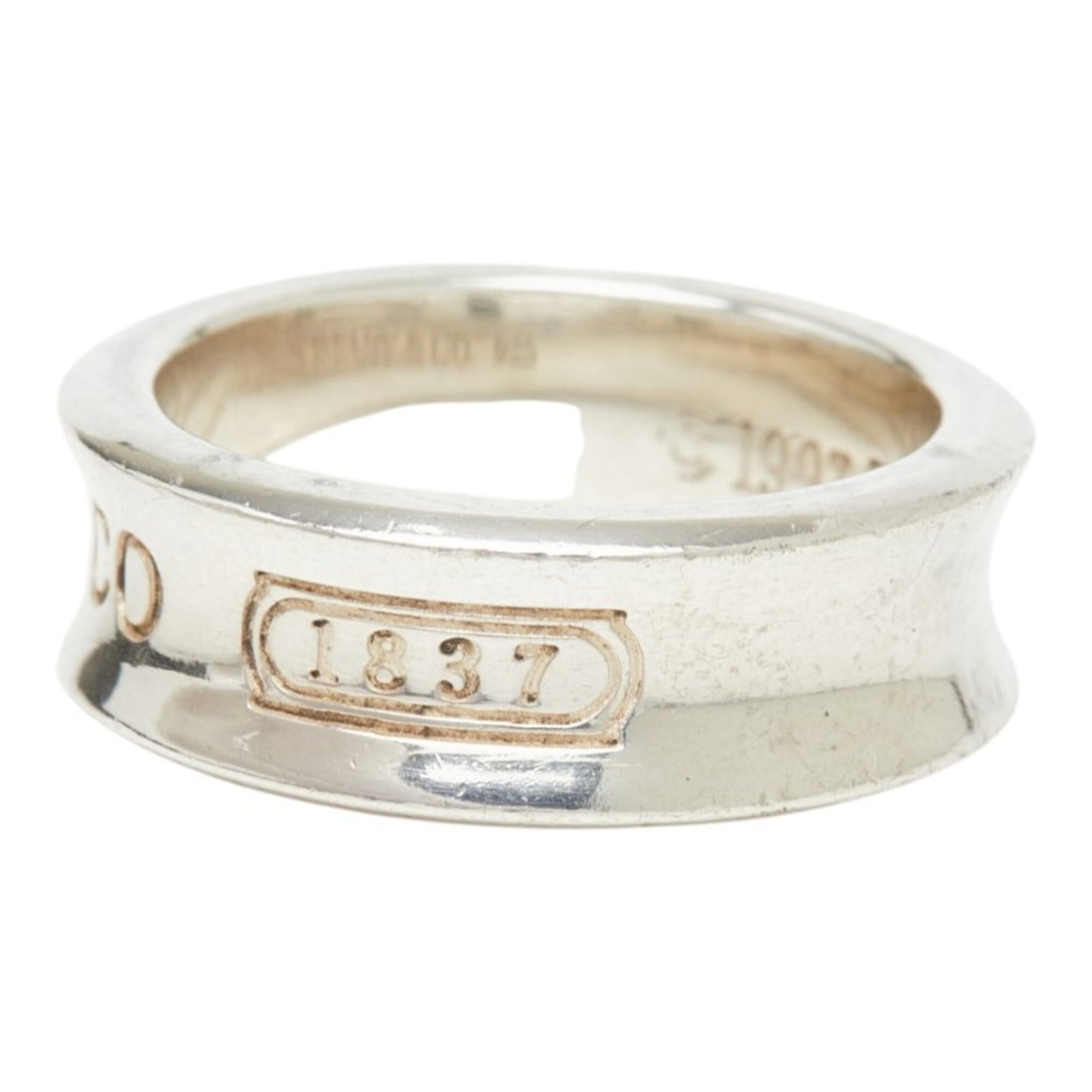 Tiffany Silver 925 Band Ring (Pre-Owned)