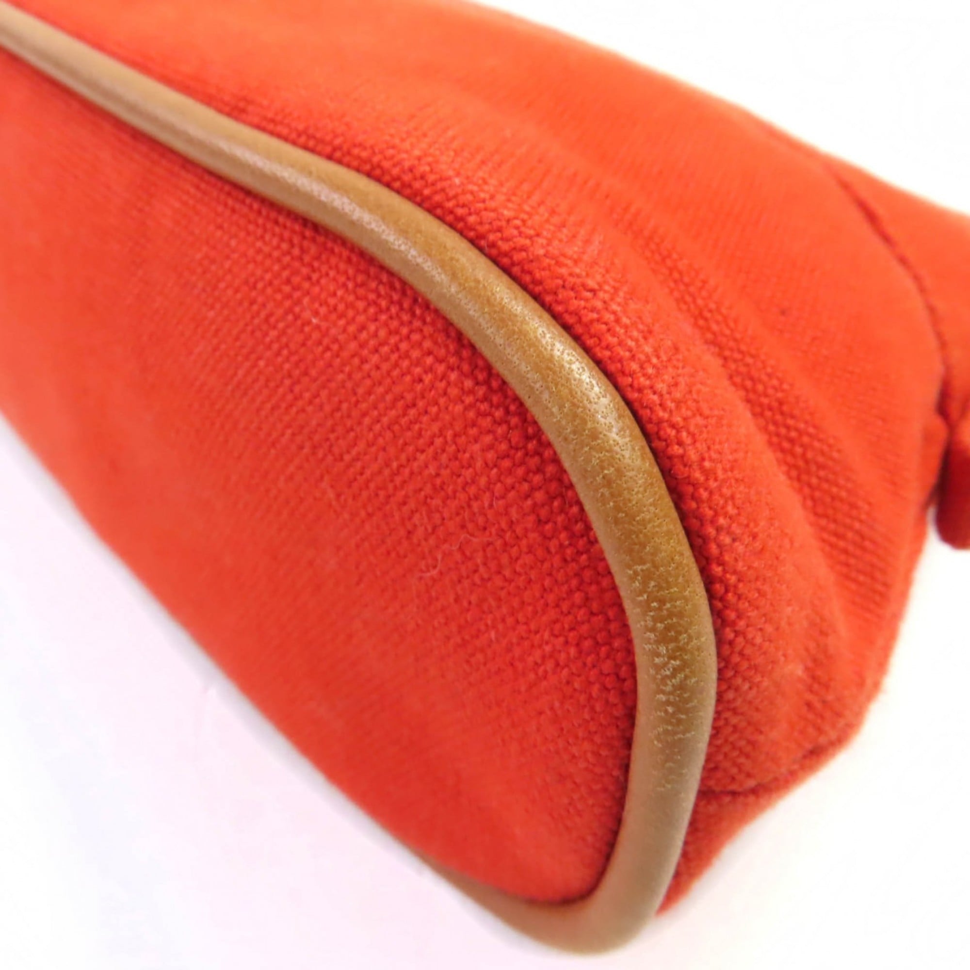Hermes Orange Cotton 100% Pouch (Pre-Owned)