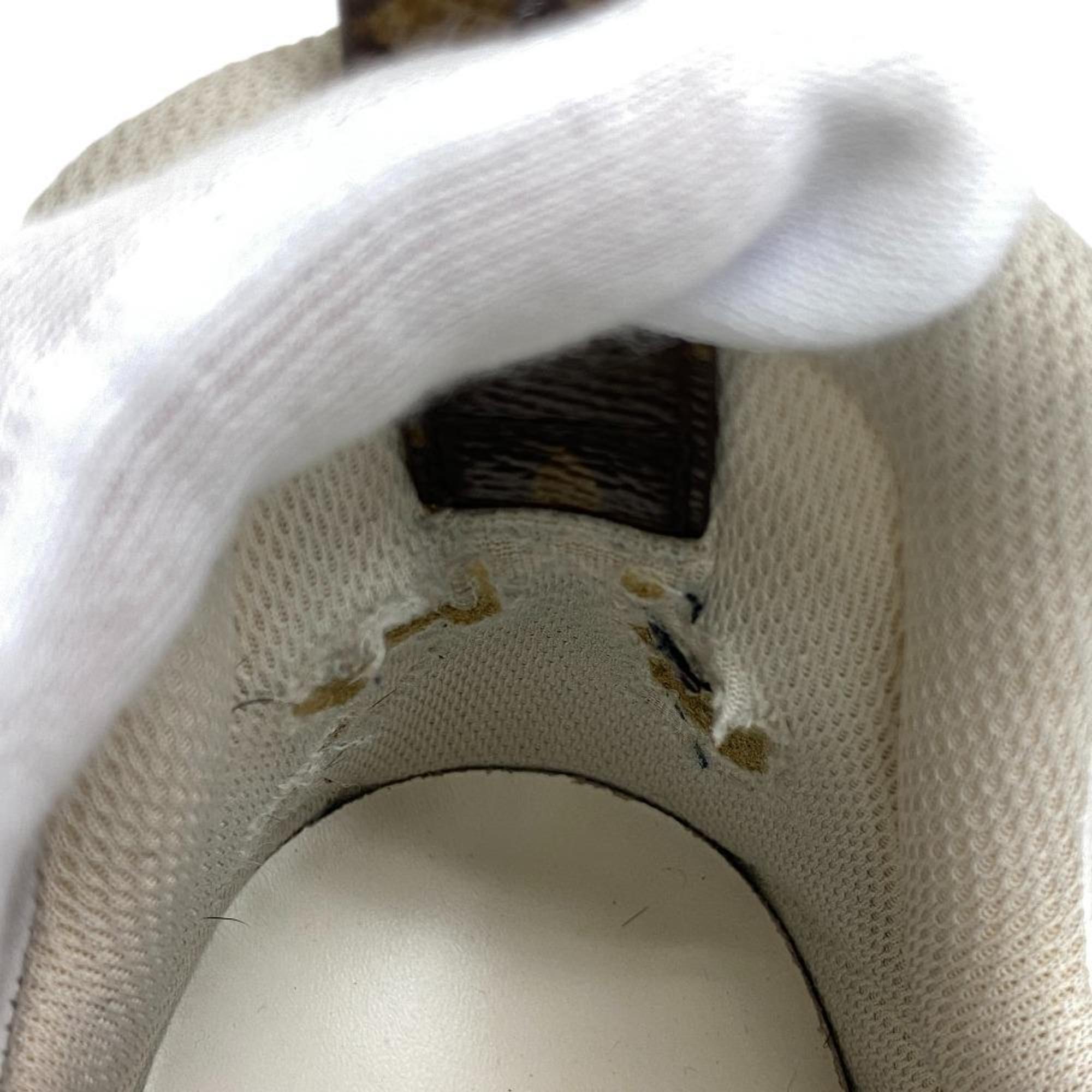 Louis Vuitton Brown White Sneakers (Pre-Owned)