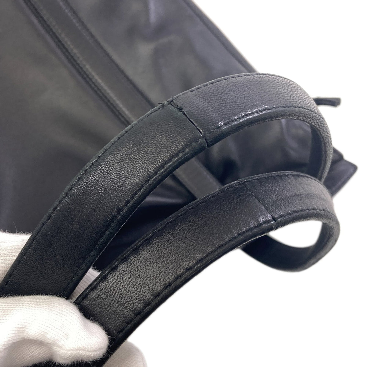 Loewe Black Leather Tote Bag (Pre-Owned)