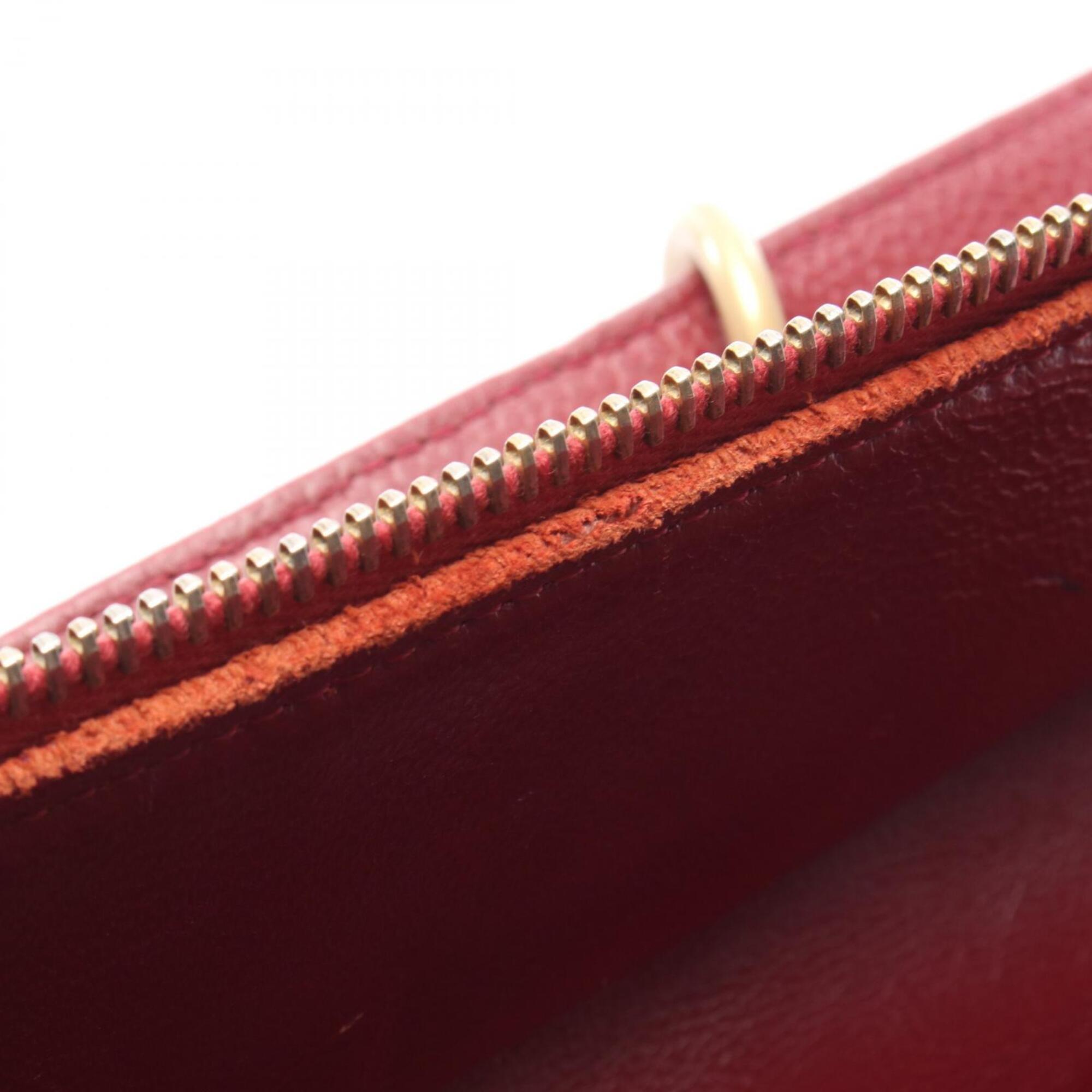 Chanel Pink Grained Calfskin Handbag (Pre-Owned)
