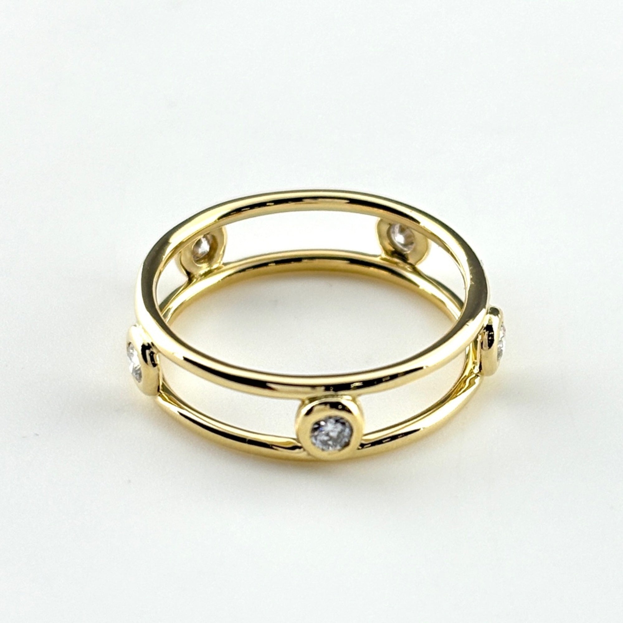 Tiffany Yellow Gold (18K) Band Ring (Pre-Owned)