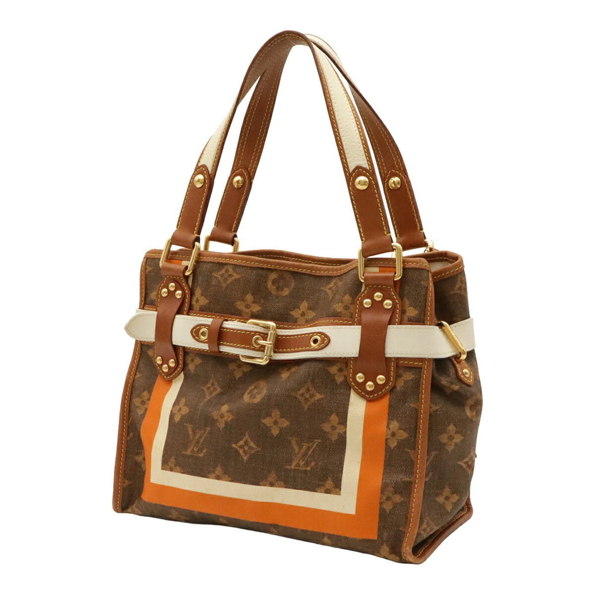 Louis Vuitton Marron Monogram Handbag Tote Bag (Pre-Owned)