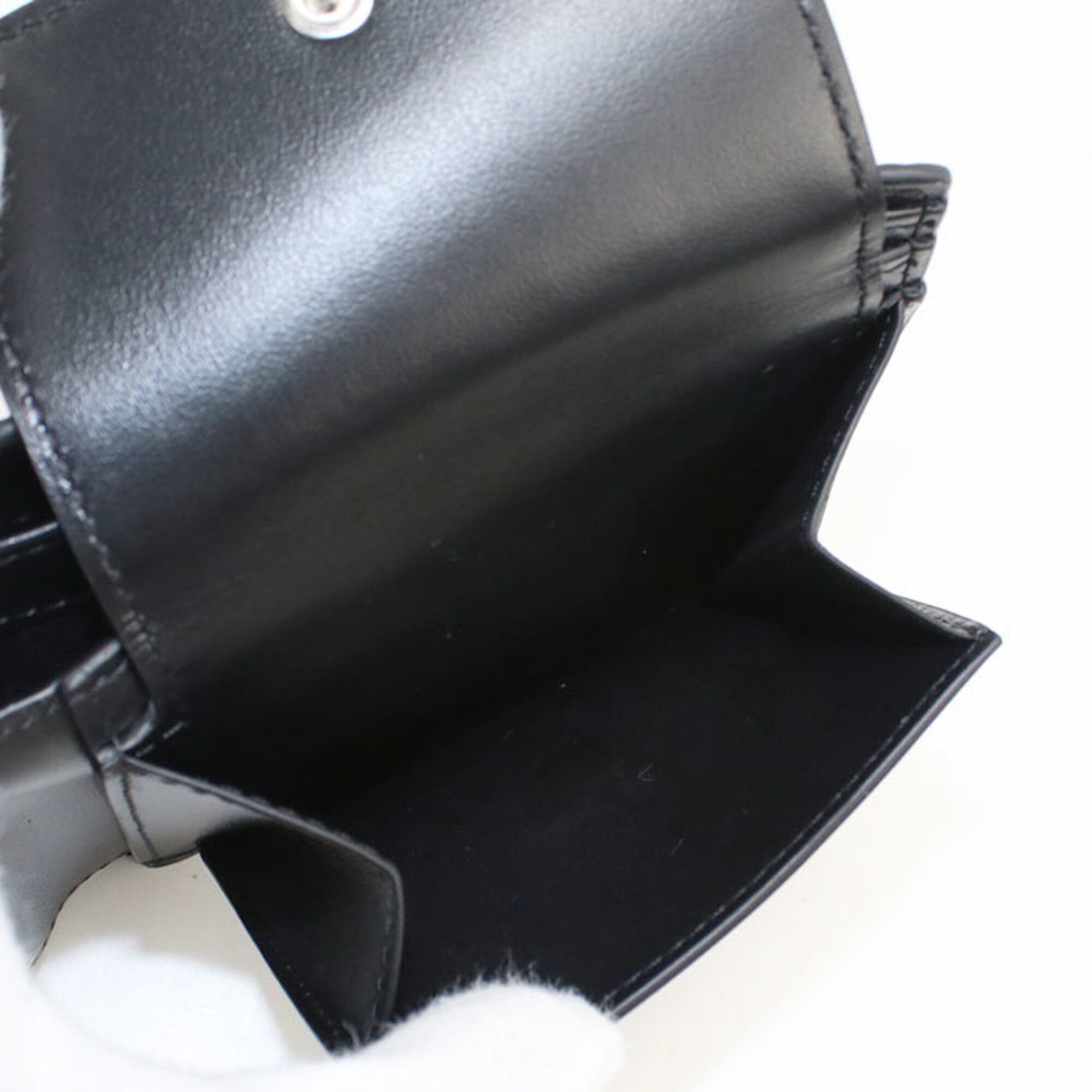 Celine Black Leather Wallet (Bi-Fold) (Pre-Owned)
