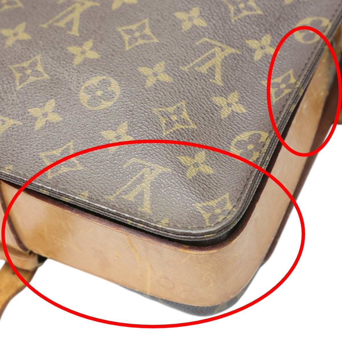 Louis Vuitton Brown Monogram Monogram Shoulder Bag (Pre-Owned)